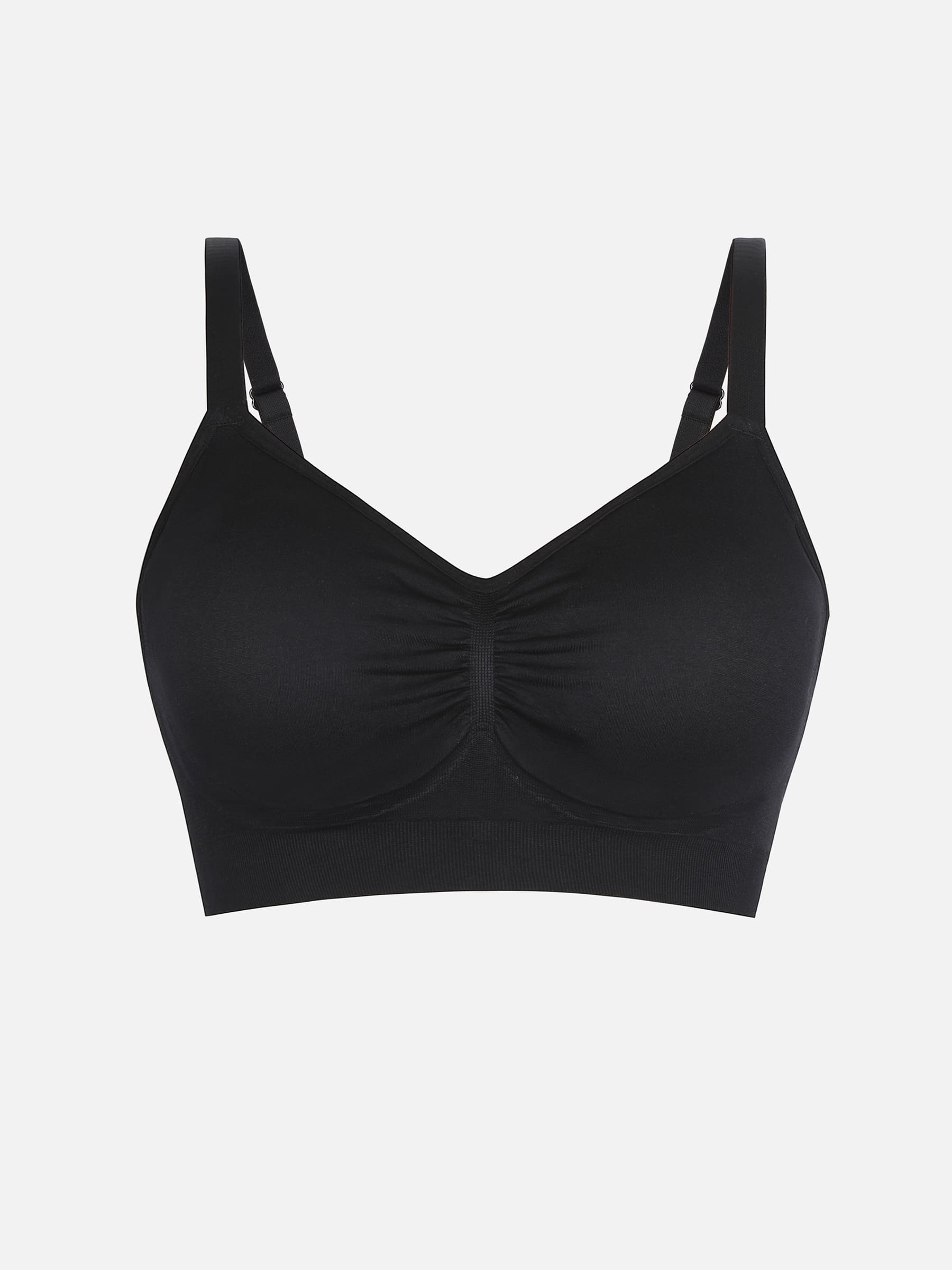Feelingirl Seamless Everyday Bra with Built-In Soft Padding Bundle
