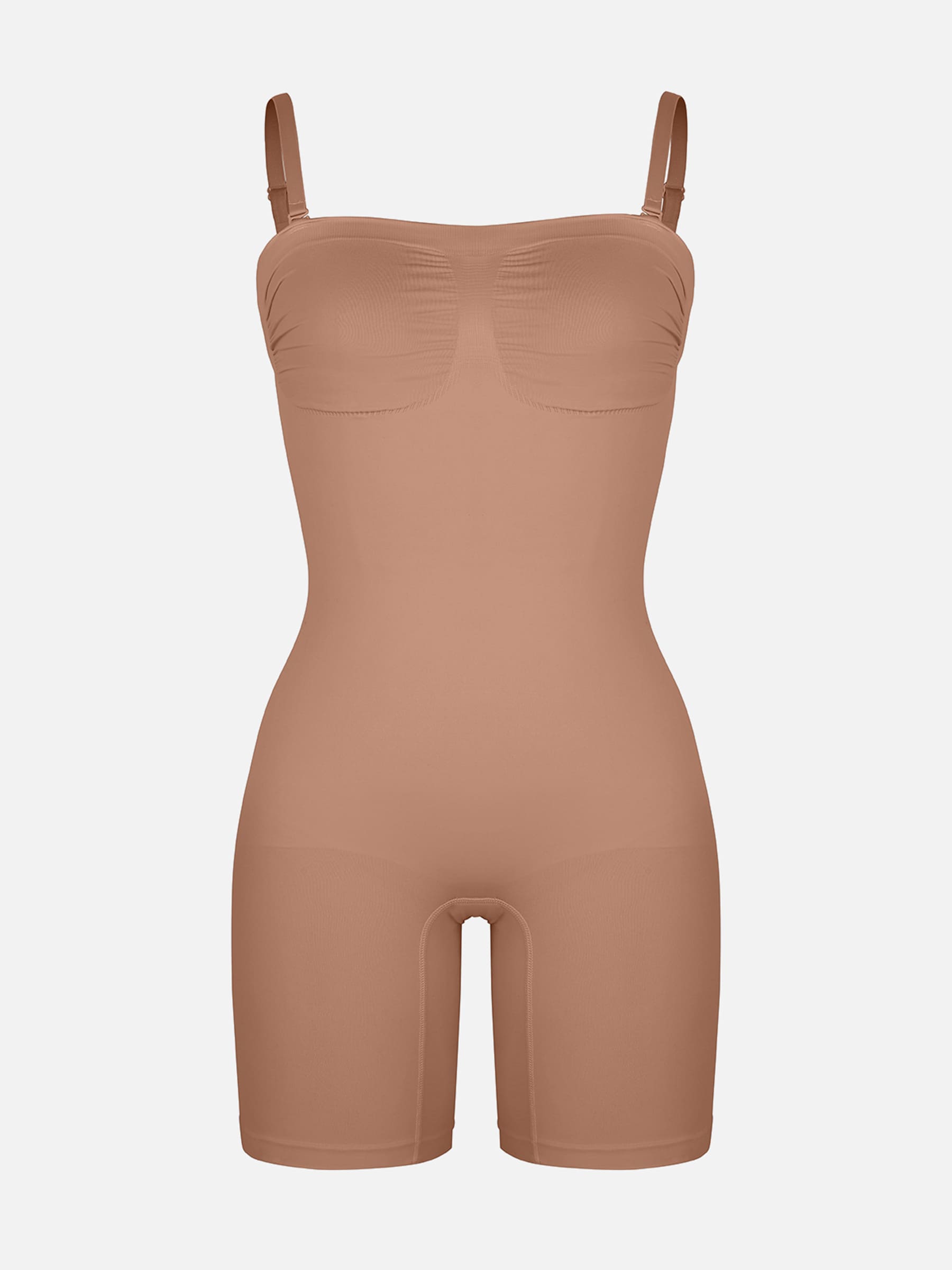 Feelingirl nahtloser trägerloser Body mit abnehmbaren Trägern