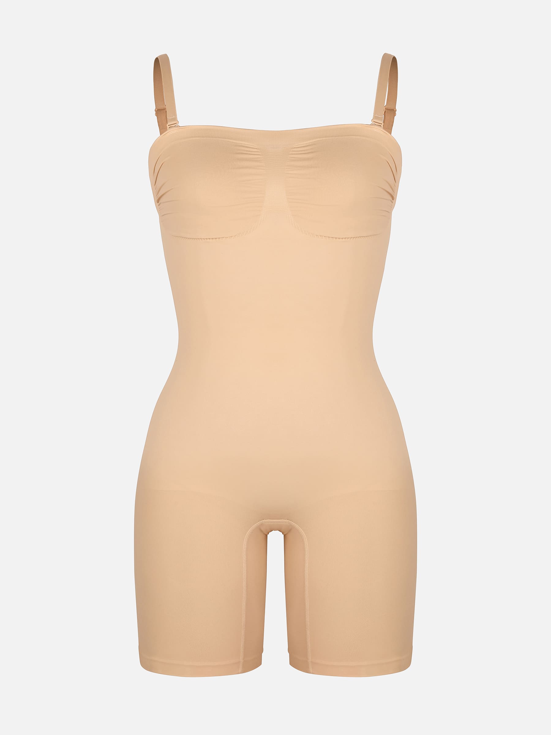 Feelingirl nahtloser trägerloser Body mit abnehmbaren Trägern
