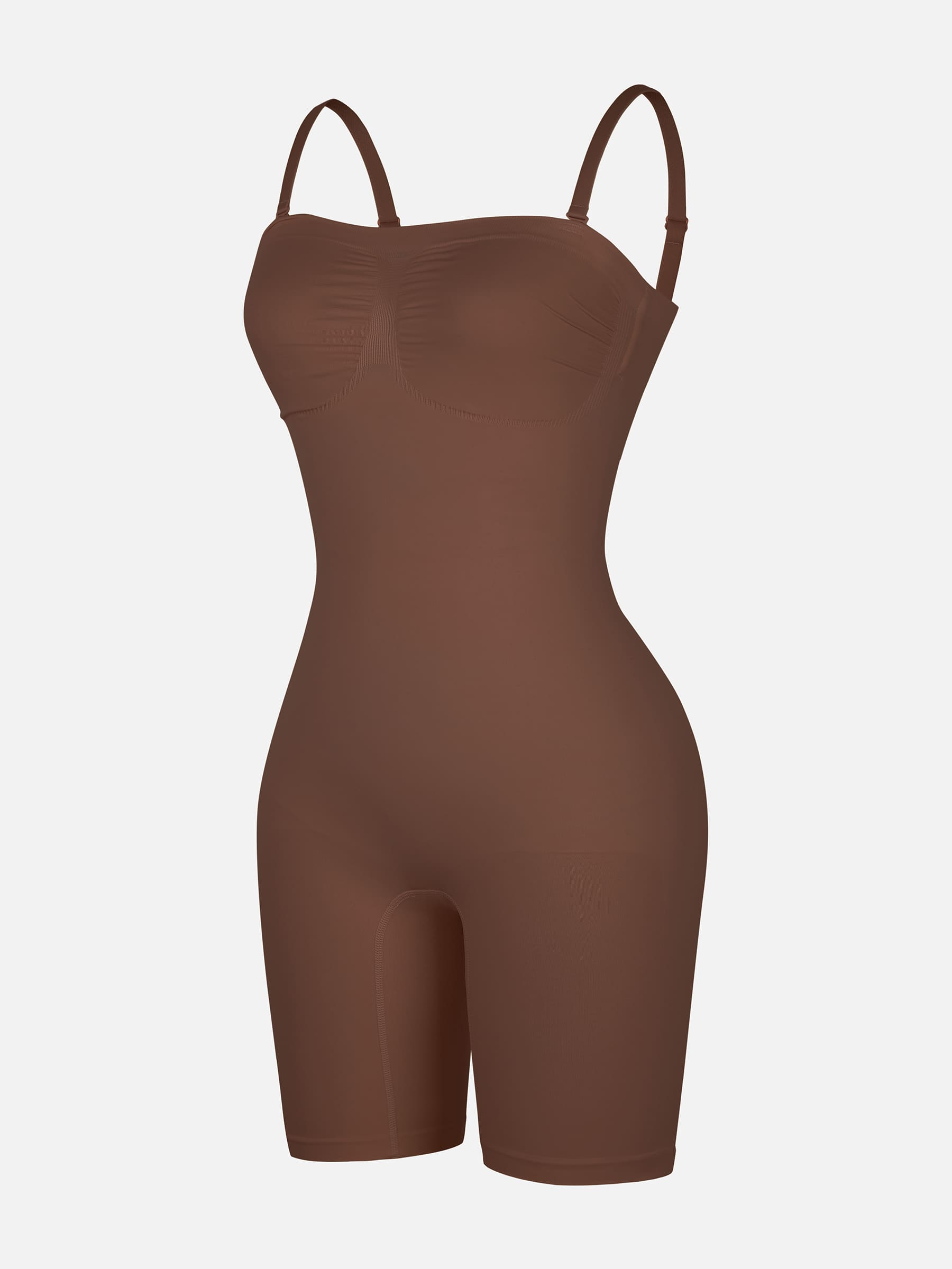 Feelingirl nahtloser trägerloser Body mit abnehmbaren Trägern