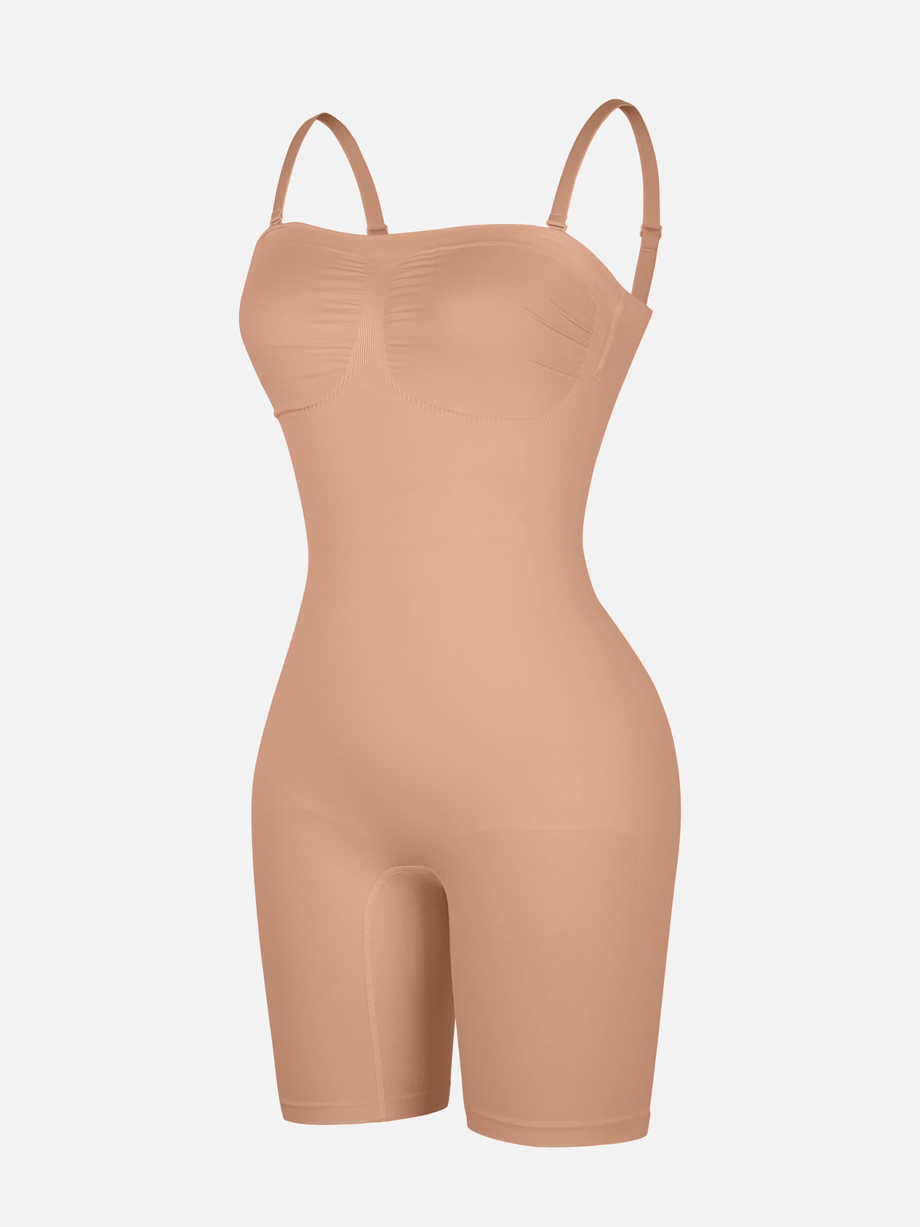 Feelingirl nahtloser trägerloser Body mit abnehmbaren Trägern