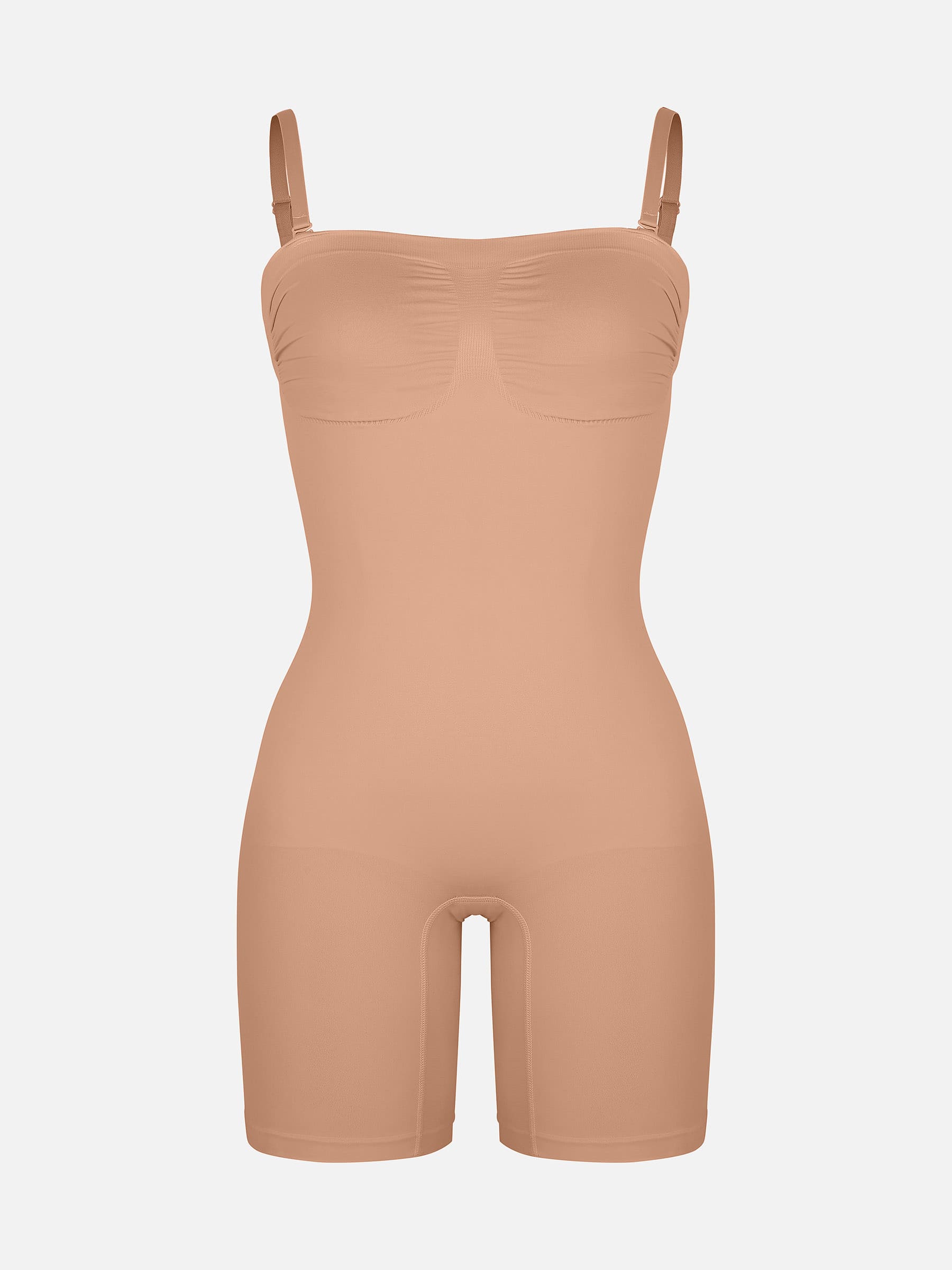 Feelingirl nahtloser trägerloser Body mit abnehmbaren Trägern
