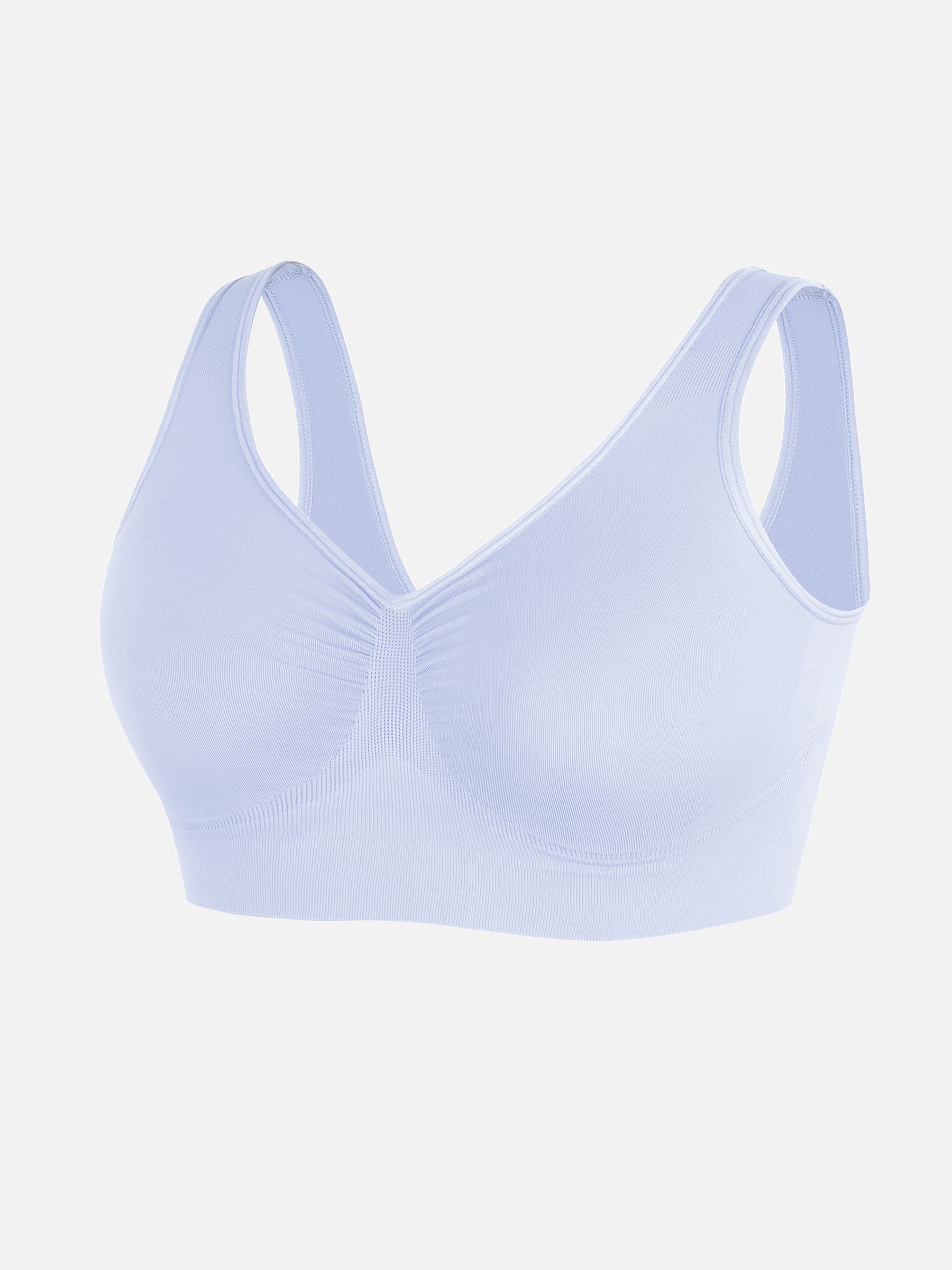 Feelingirl No Underwire Wide Straps Everyday Bra