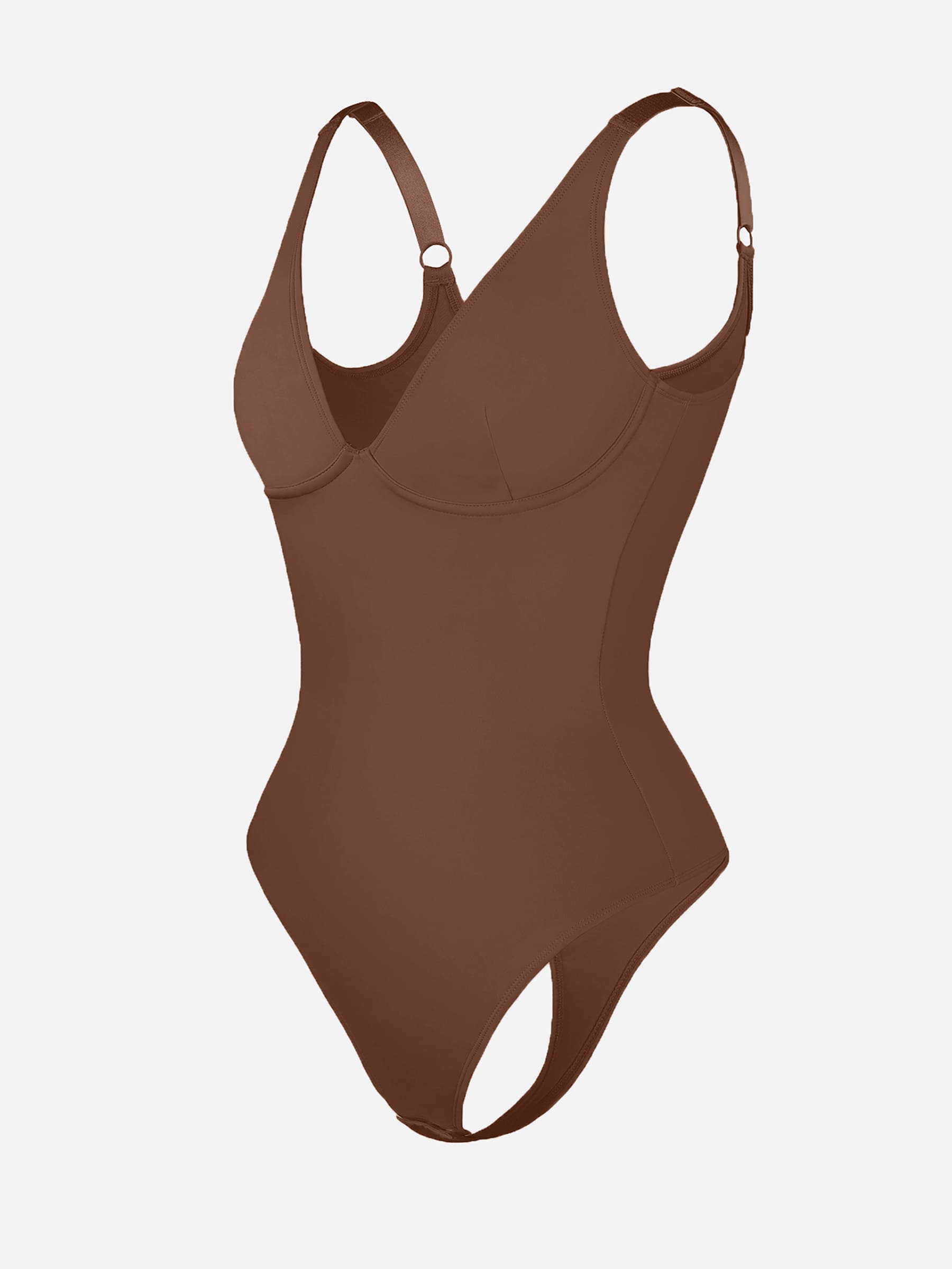 Feelingirl formender Body mit V-Ausschnitt und Bauchkontrolle