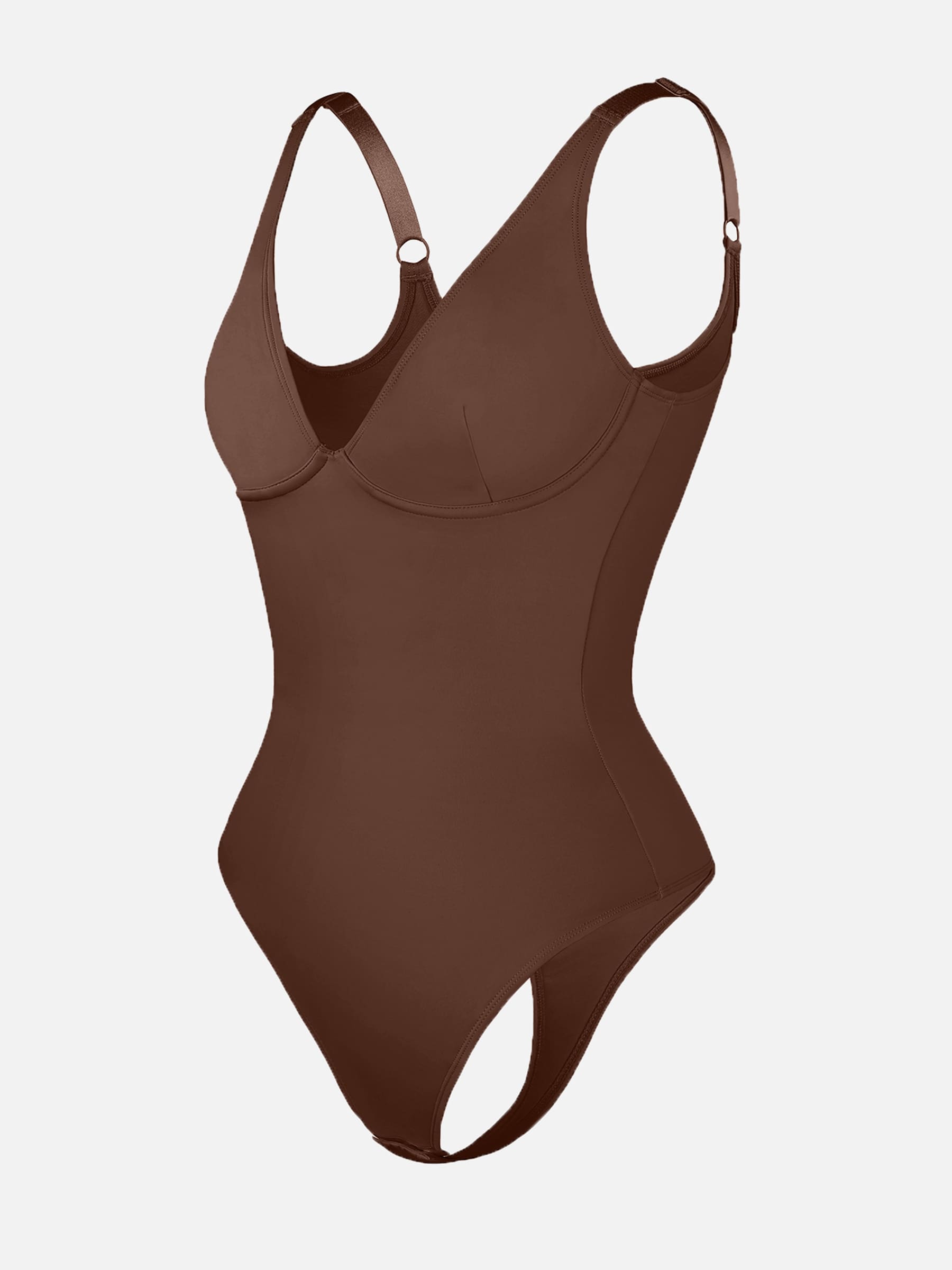Feelingirl formender Body mit V-Ausschnitt und Bauchkontrolle