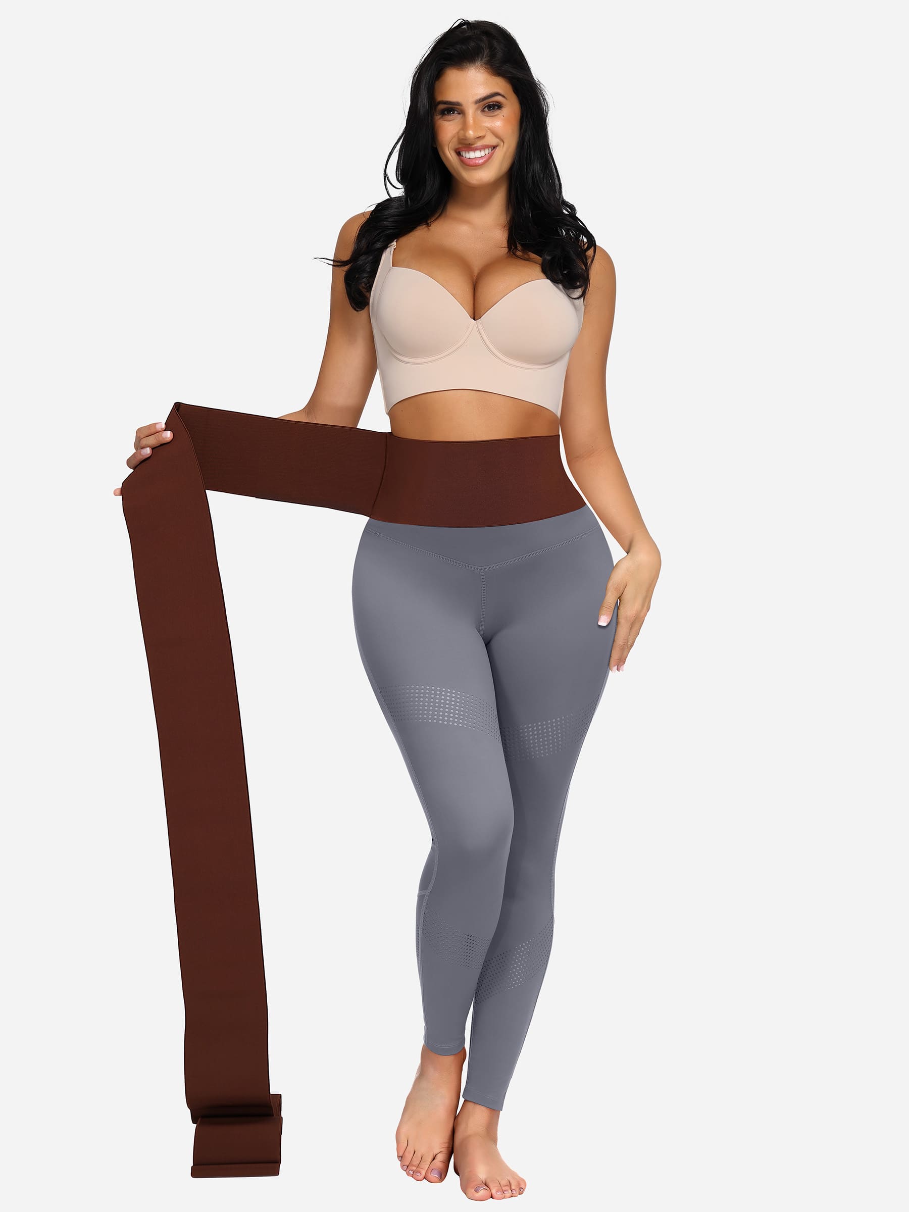 Feelingirl Adjustable Elastic Waist Trainer Belt