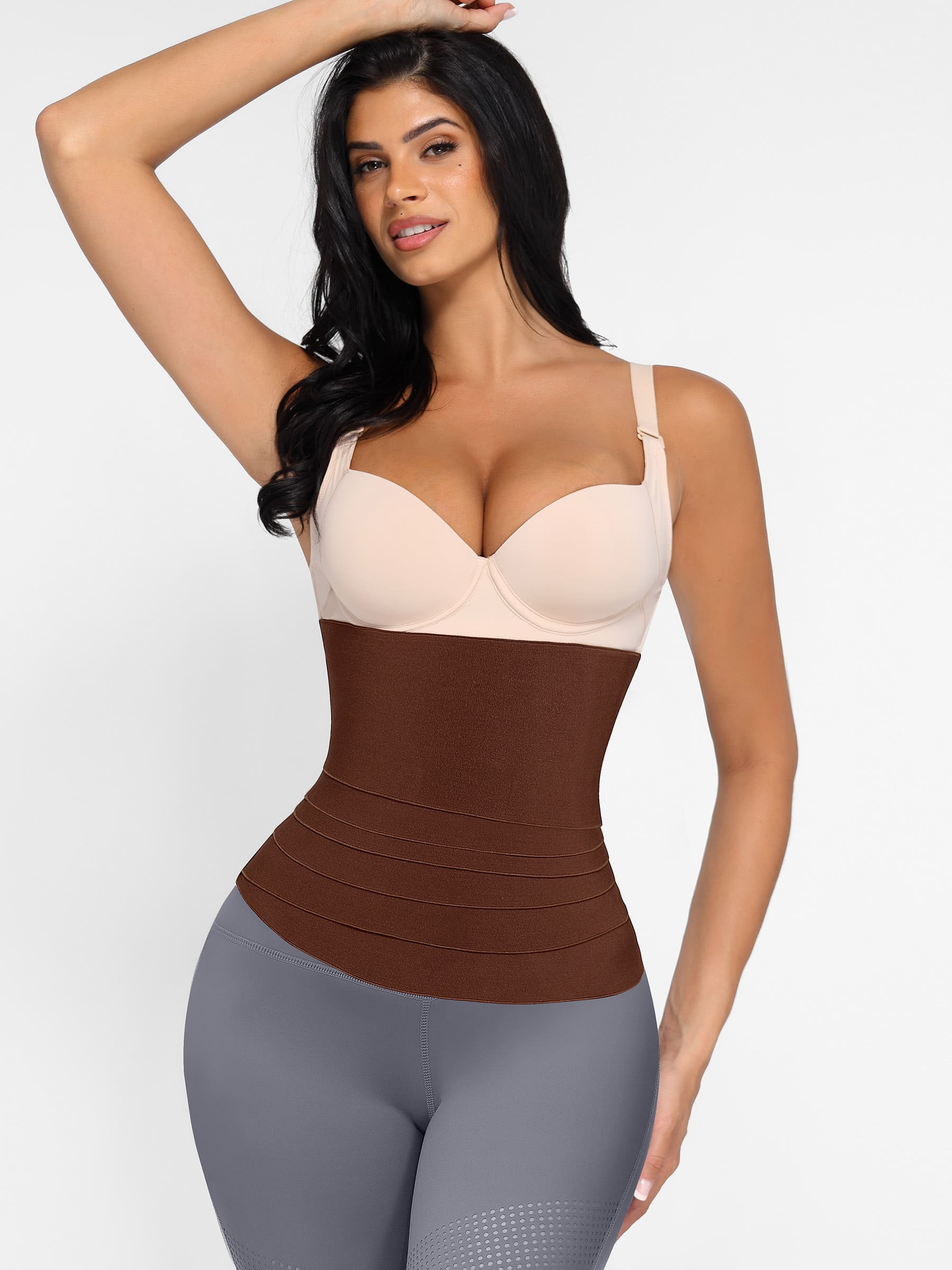 Feelingirl Adjustable Elastic Waist Trainer Belt