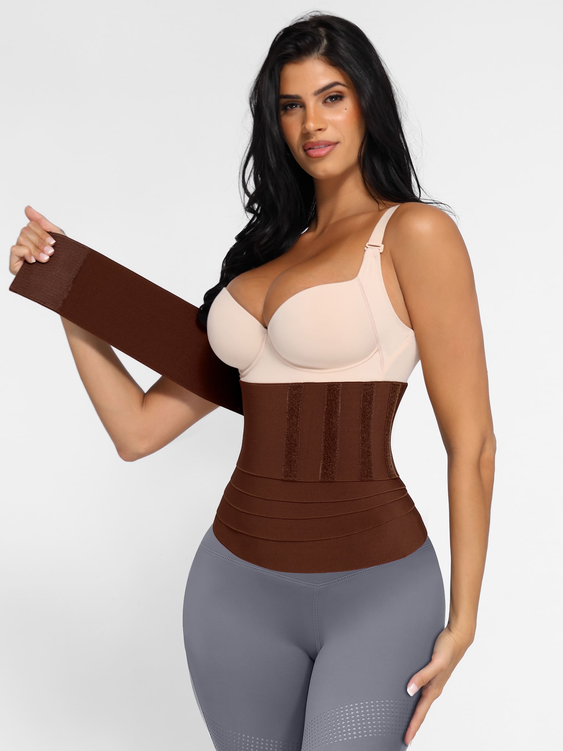 Feelingirl Adjustable Elastic Waist Trainer Belt