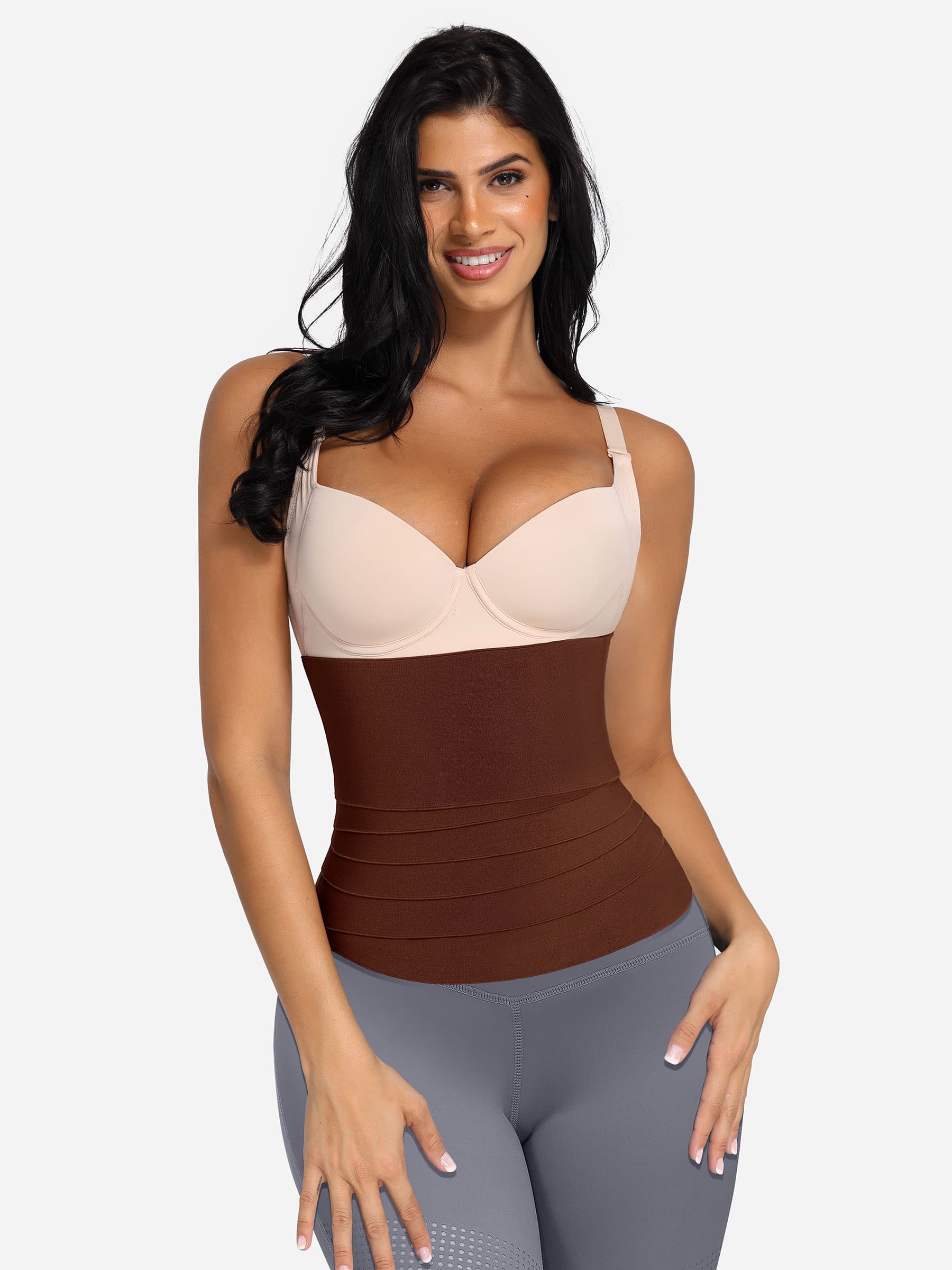 Feelingirl Adjustable Elastic Waist Trainer Belt