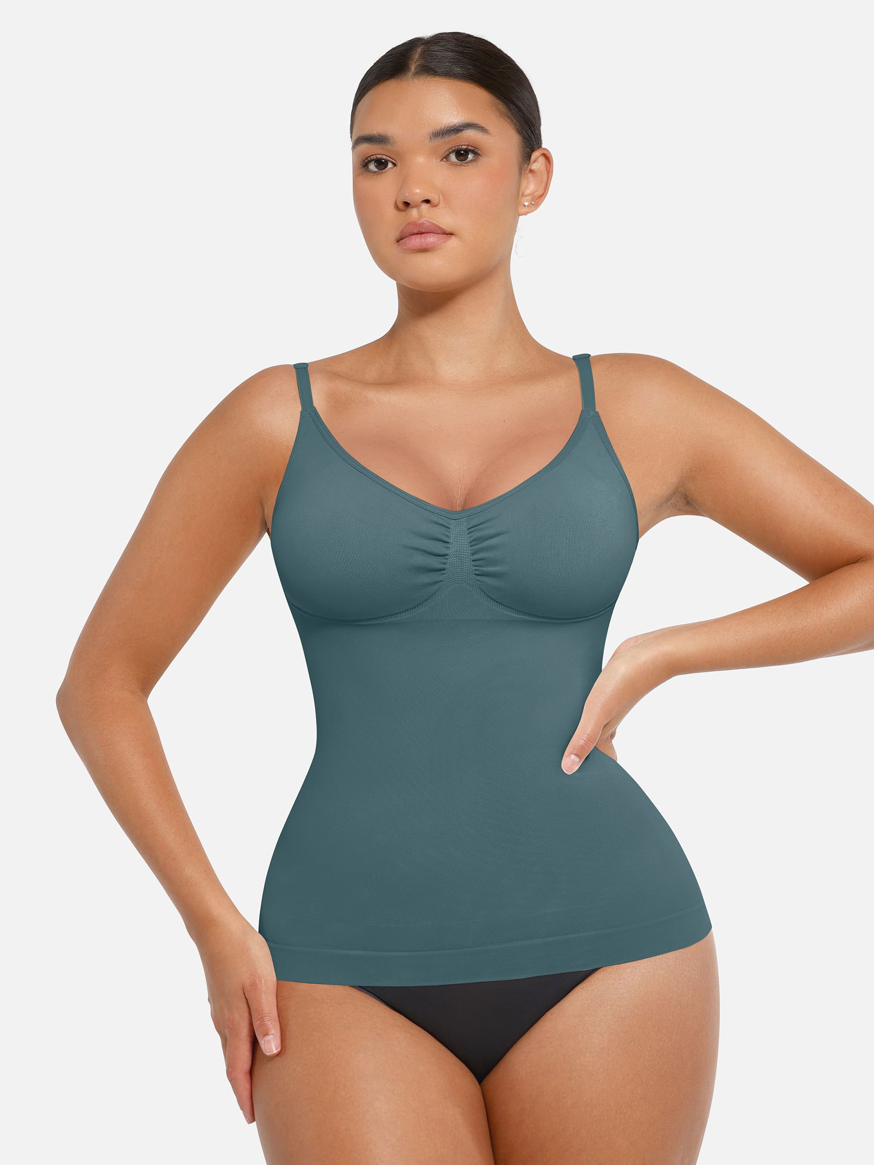 Feelingirl Bust Support Waist and Abdomen Control Shape Tank Top