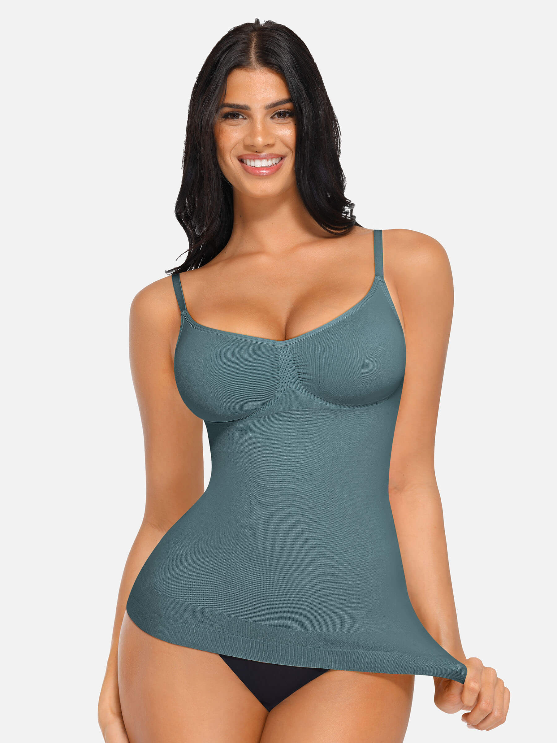Camiseta sin mangas moldeadora Feelingirl con soporte para busto, cintura y abdomen