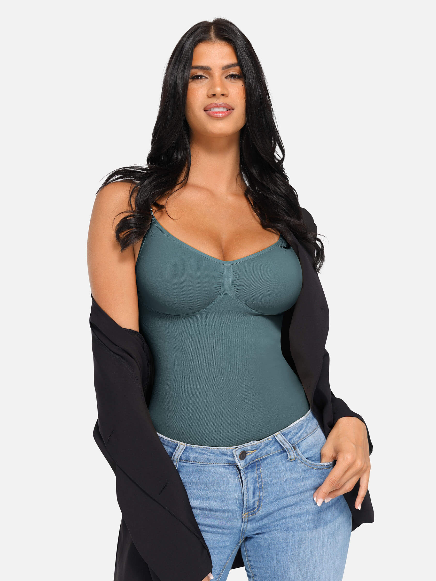 Camiseta sin mangas moldeadora Feelingirl con soporte para busto, cintura y abdomen