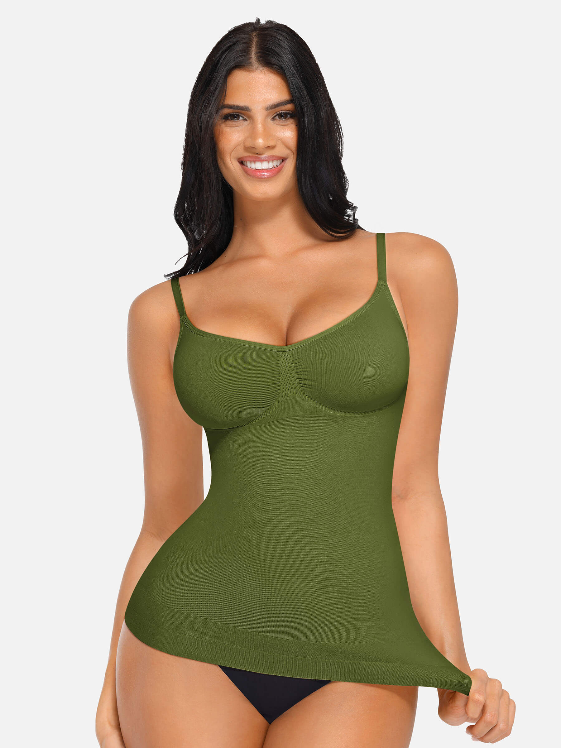Camiseta sin mangas moldeadora Feelingirl con soporte para busto, cintura y abdomen