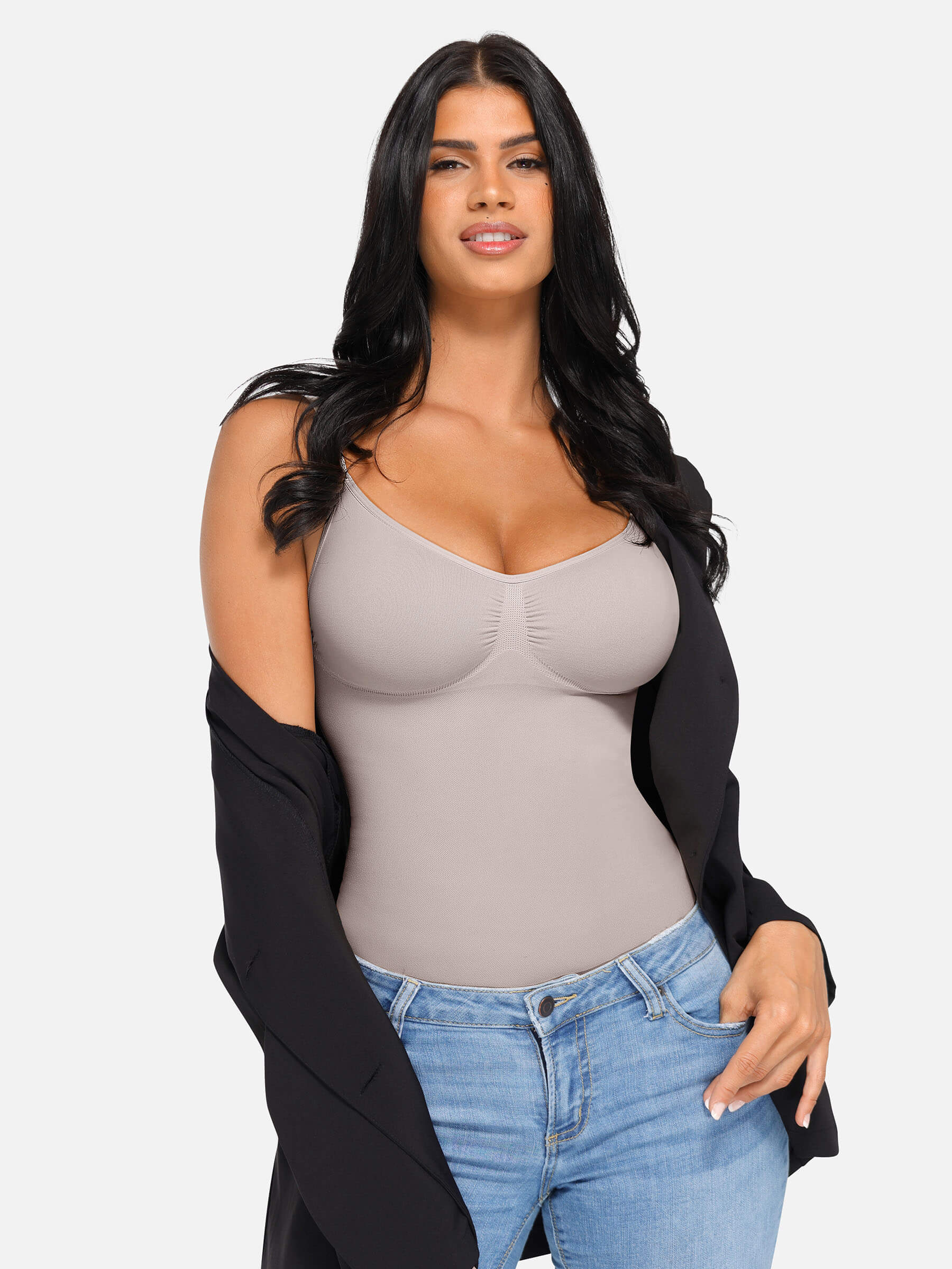 Camiseta sin mangas moldeadora Feelingirl con soporte para busto, cintura y abdomen