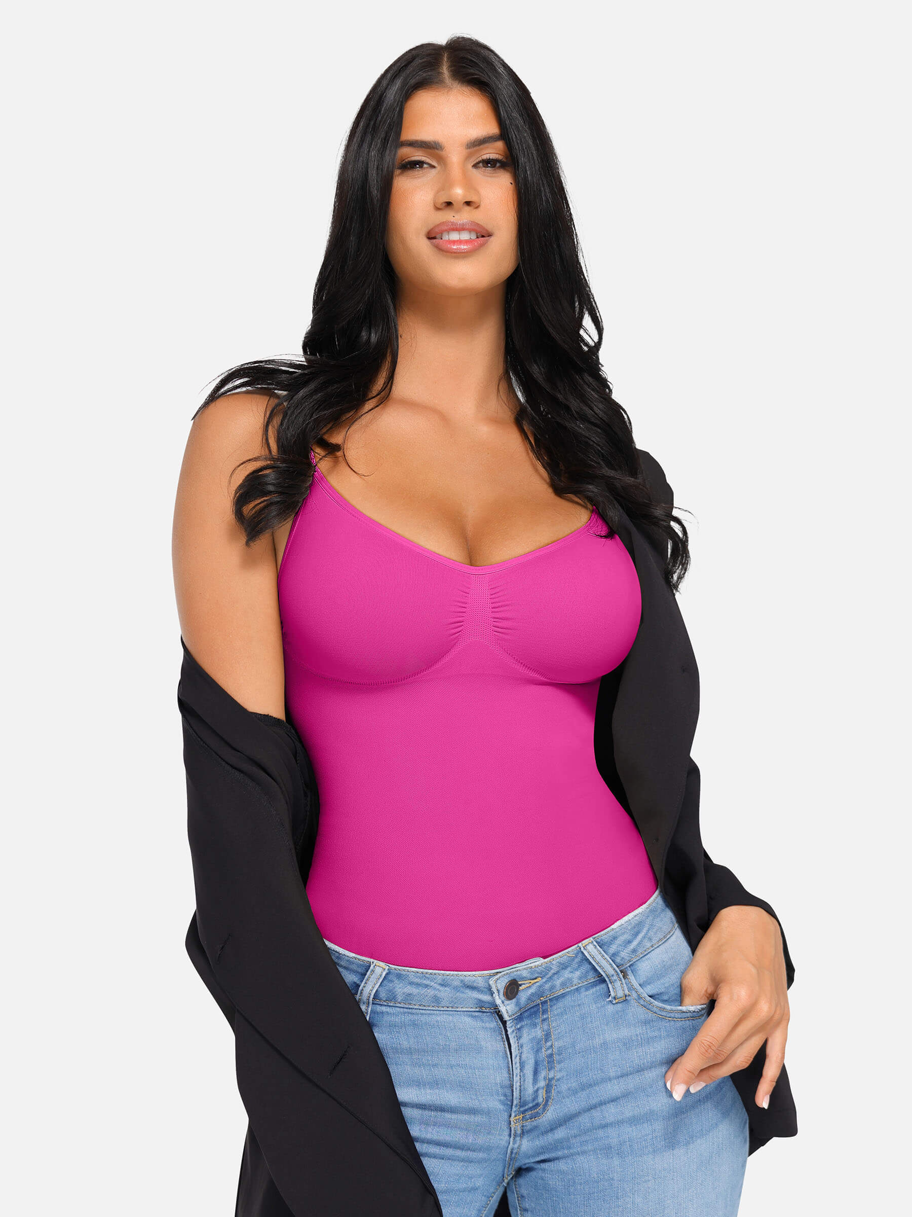 Camiseta sin mangas moldeadora Feelingirl con soporte para busto, cintura y abdomen