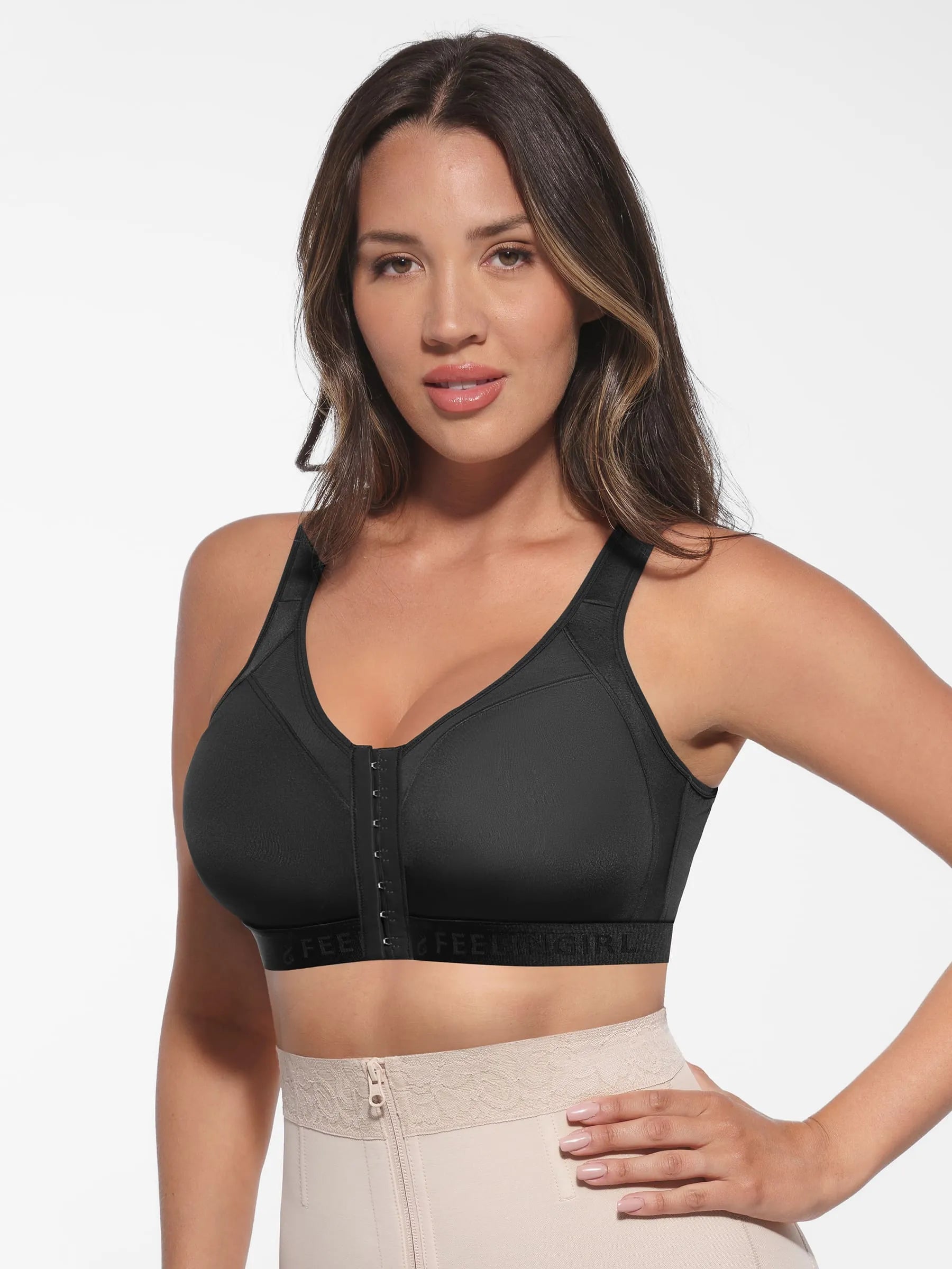 Soutien-gorge post-opératoire à couverture intégrale Feelingirl