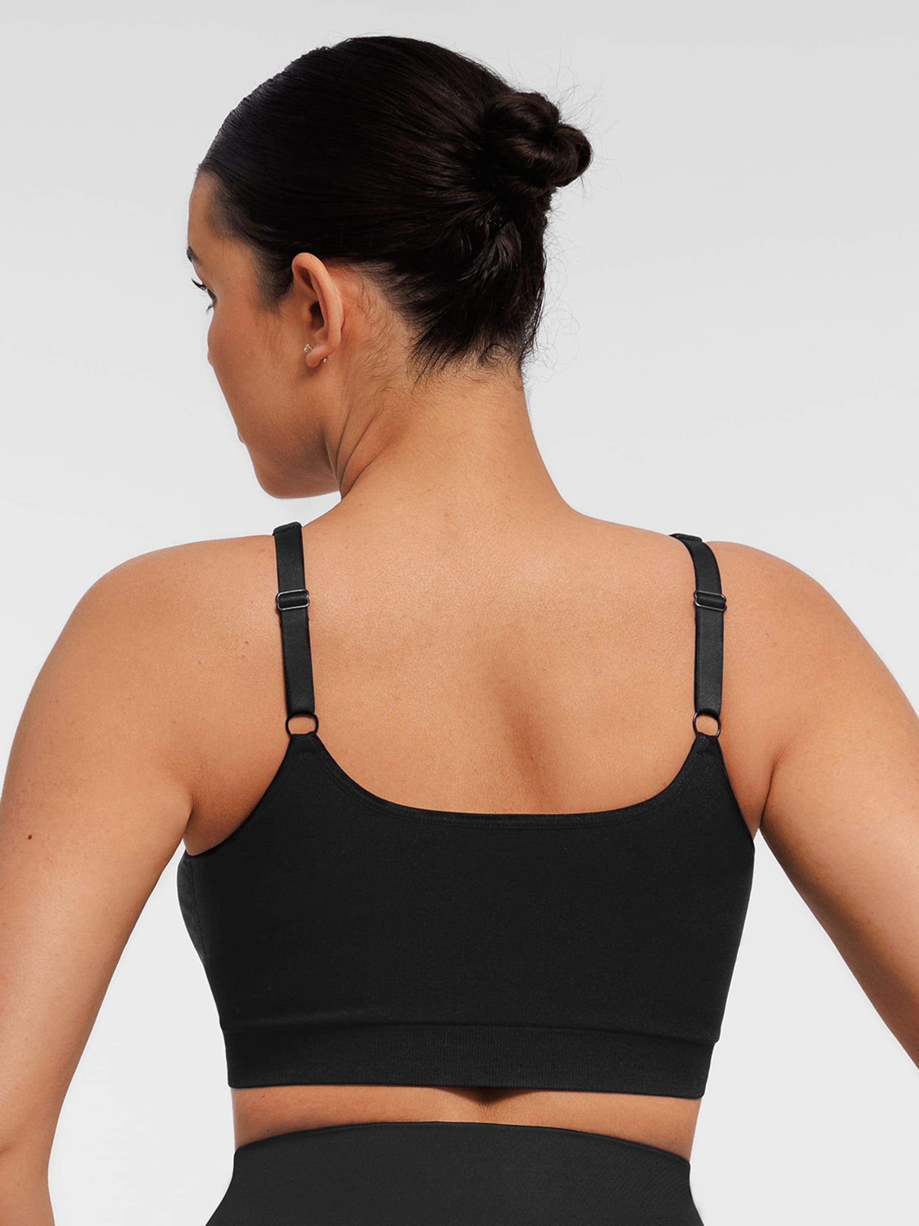 Soutien-gorge sans coutures à fermeture éclair et ouverture sur le devant Feelingirl
