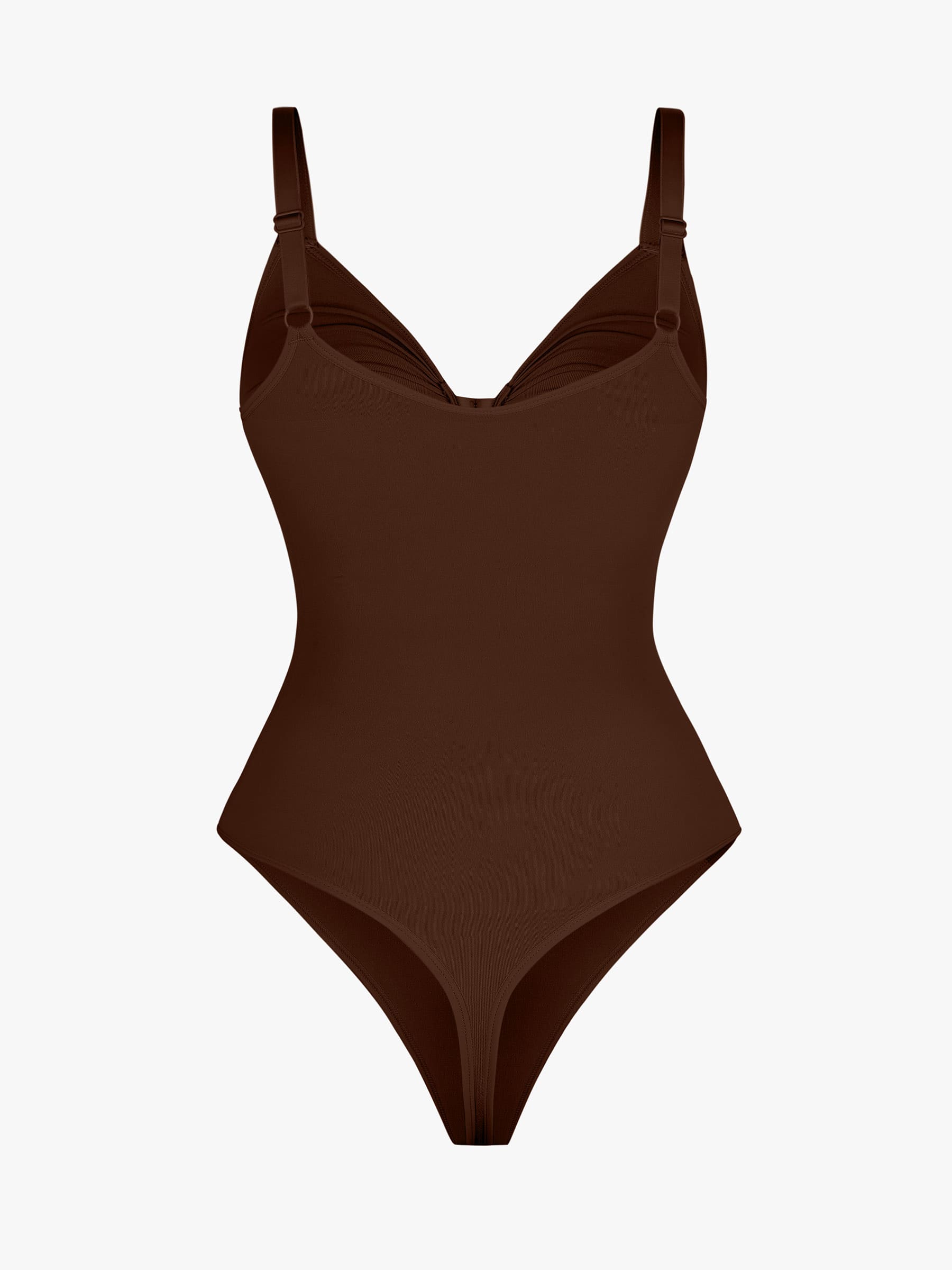Feelingirl Tummy Control Zipper Shaping Bodysuit