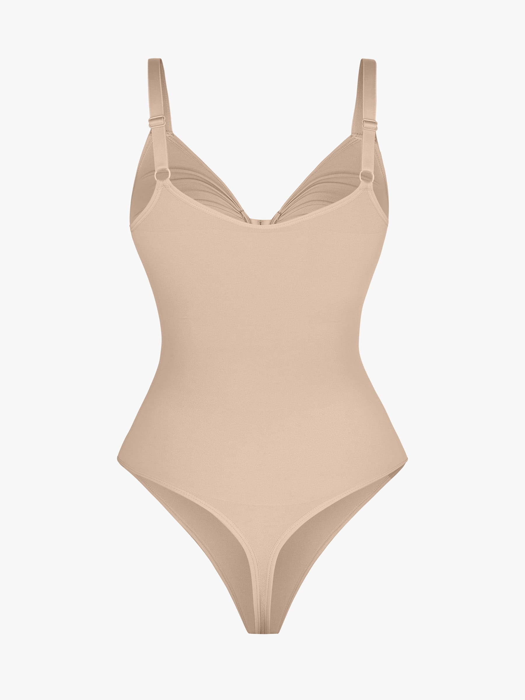 Feelingirl Tummy Control Zipper Shaping Bodysuit