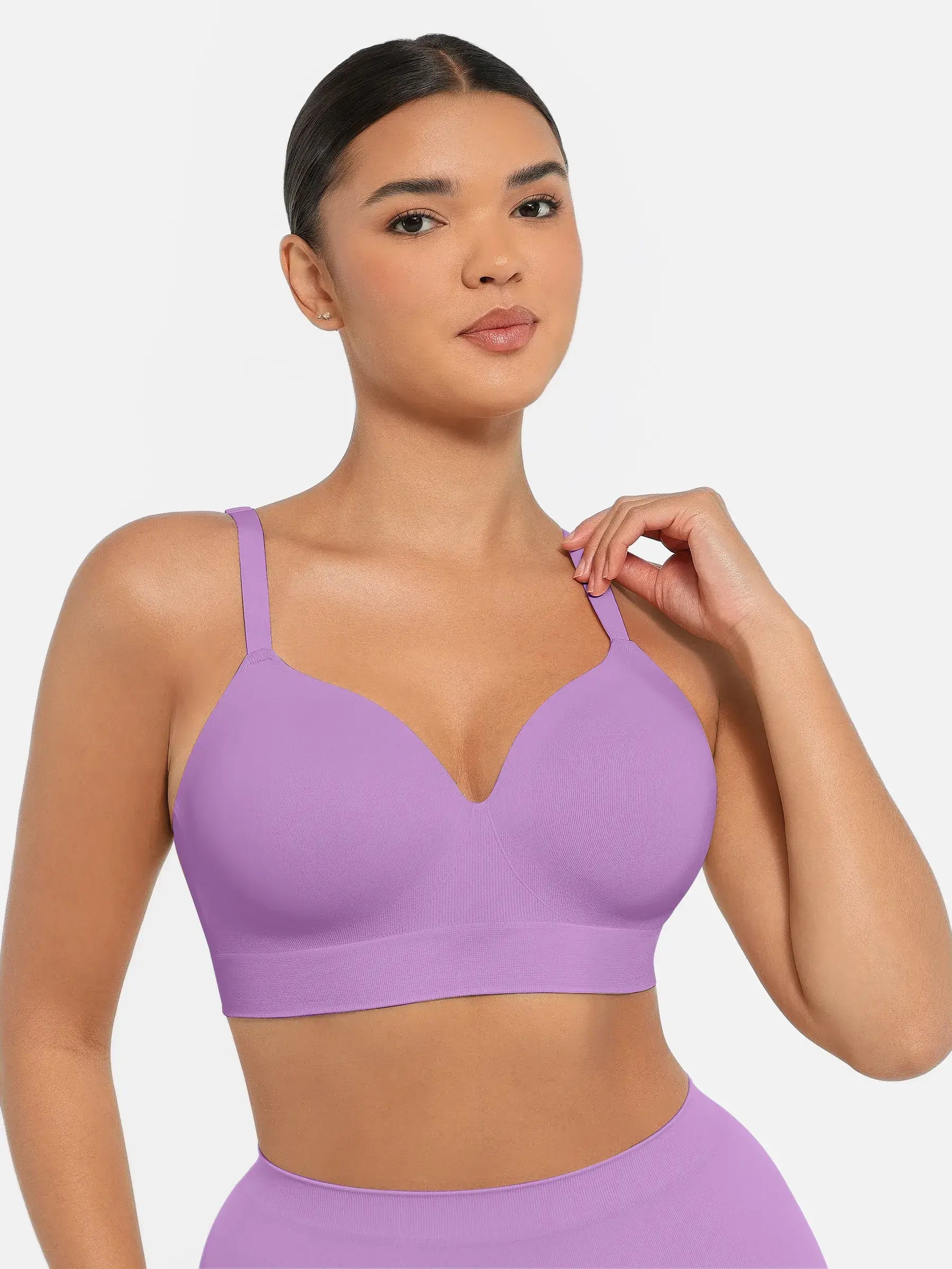 Sujetador push-up sin costuras, cómodo y de cobertura completa Feelingirl
