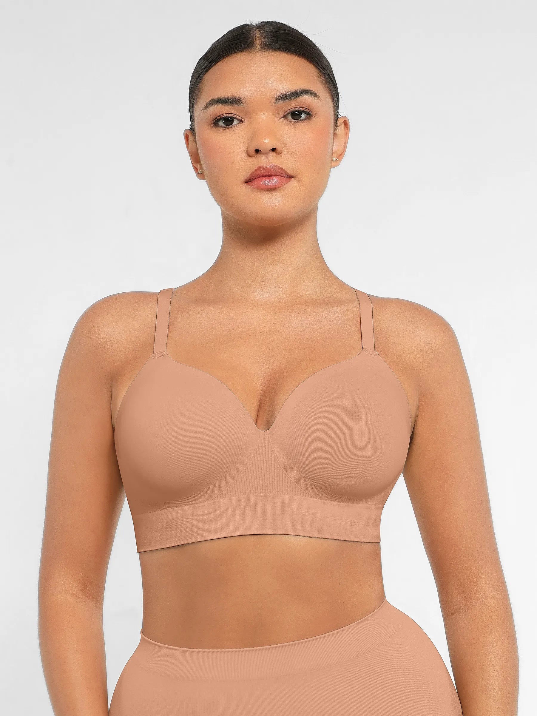 Sujetador push-up sin costuras, cómodo y de cobertura completa Feelingirl