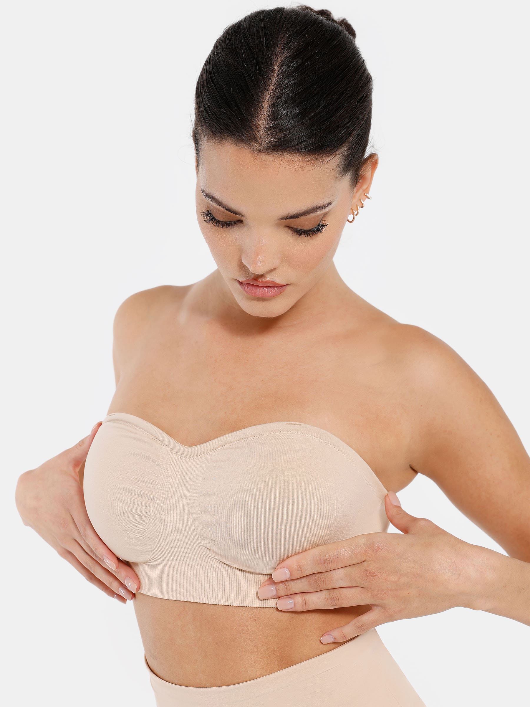 Sujetador bandeau antideslizante sin costuras Feelingirl