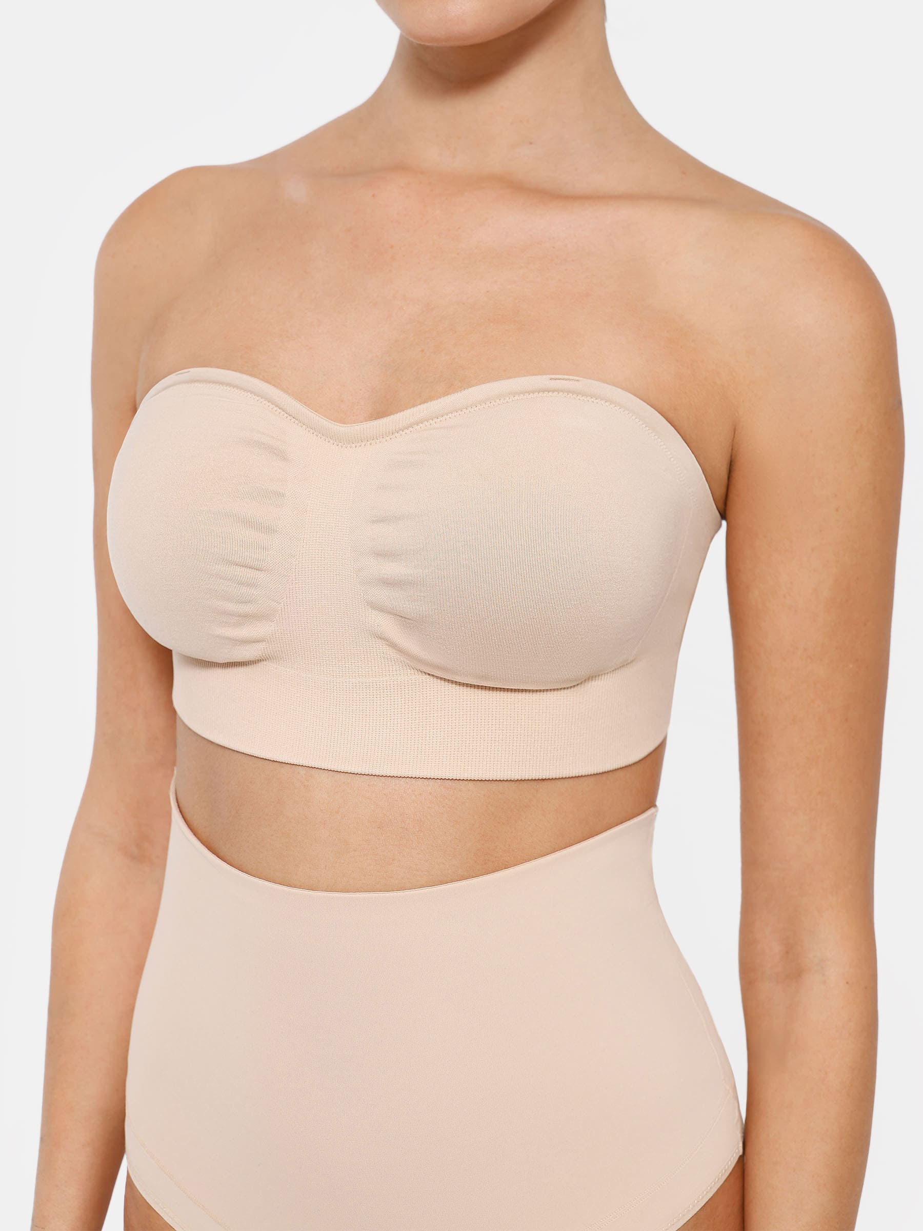 Sujetador bandeau antideslizante sin costuras Feelingirl