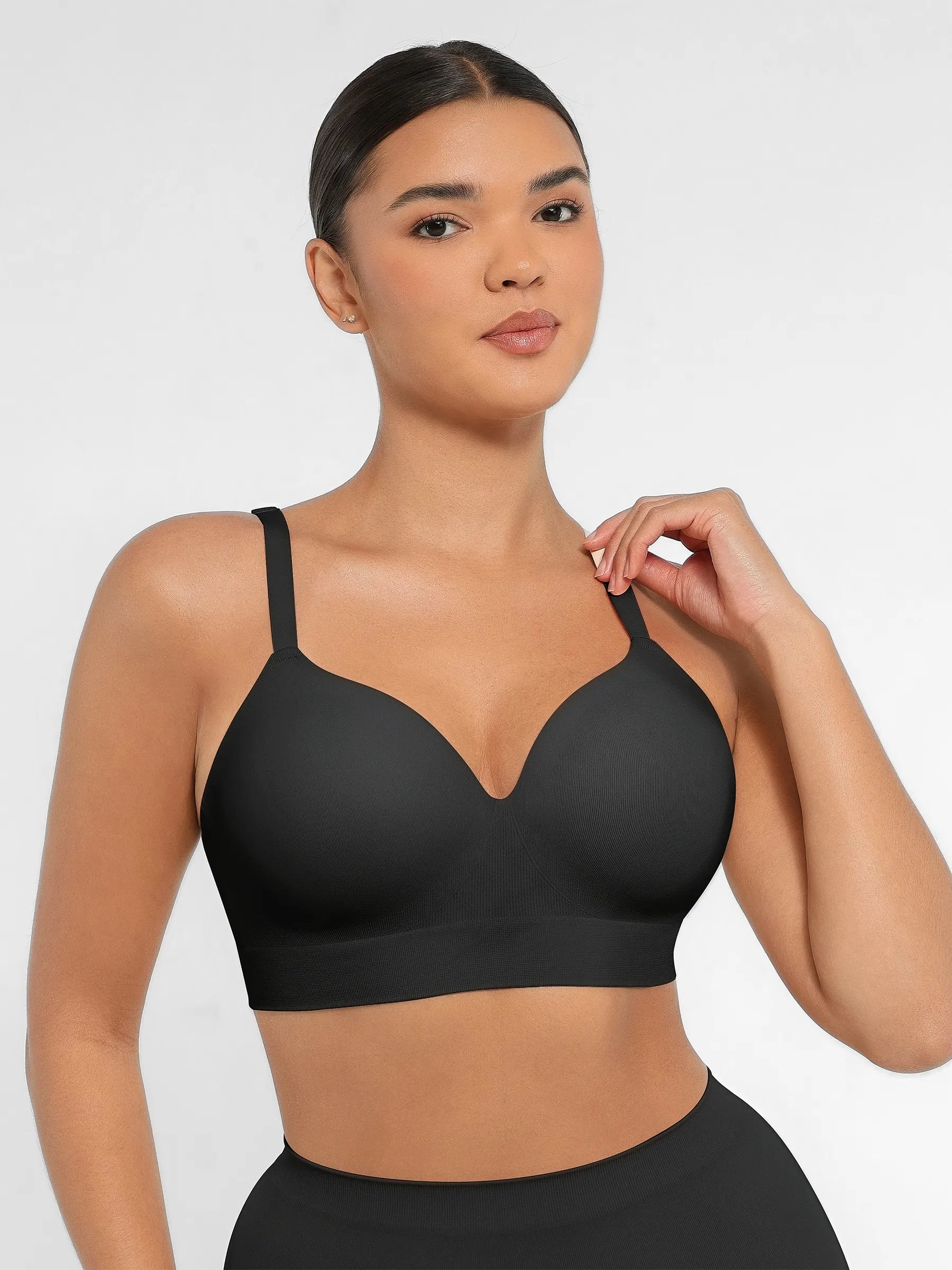Sujetador push-up sin costuras, cómodo y de cobertura completa Feelingirl