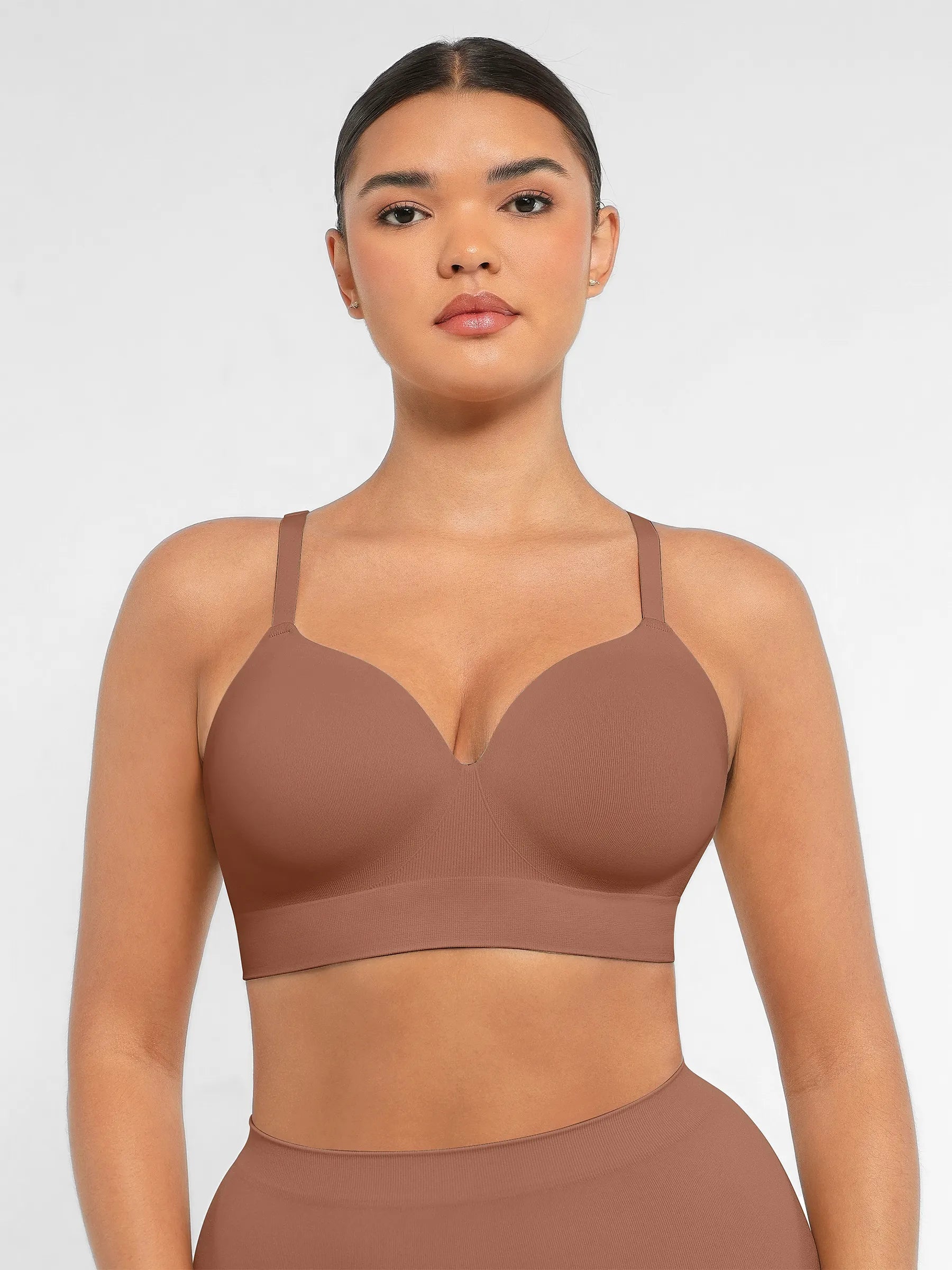 Sujetador push-up sin costuras, cómodo y de cobertura completa Feelingirl