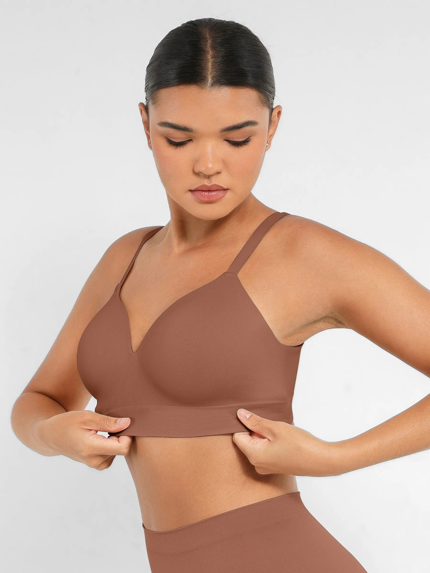 Sujetador push-up sin costuras, cómodo y de cobertura completa Feelingirl