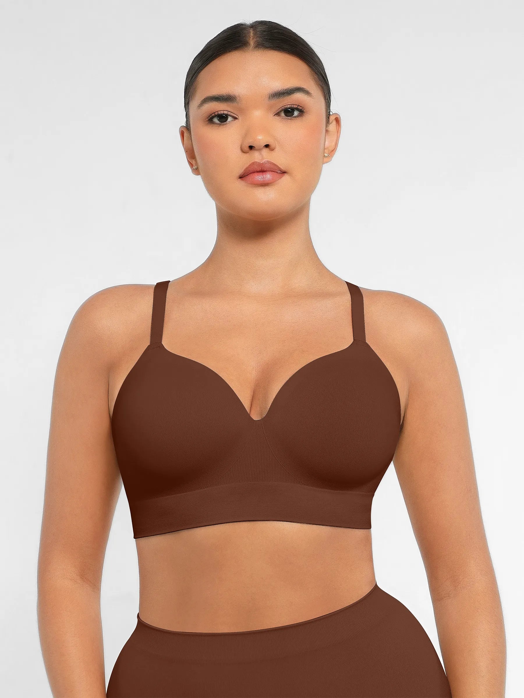 Sujetador push-up sin costuras, cómodo y de cobertura completa Feelingirl