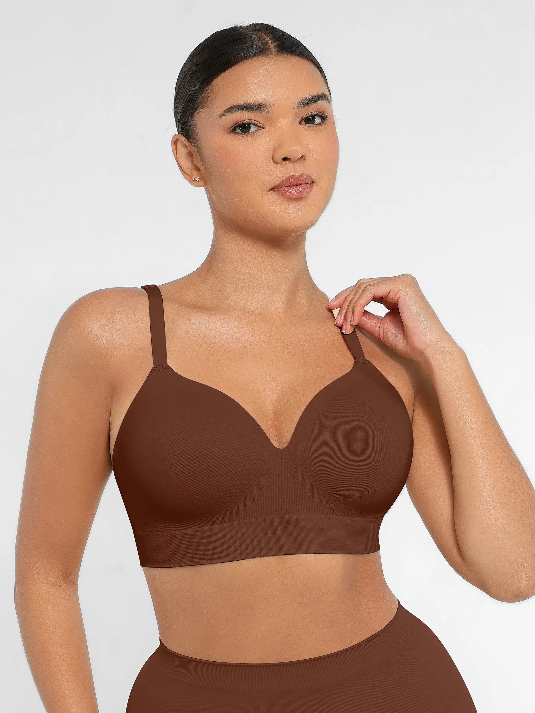 Sujetador push-up sin costuras, cómodo y de cobertura completa Feelingirl