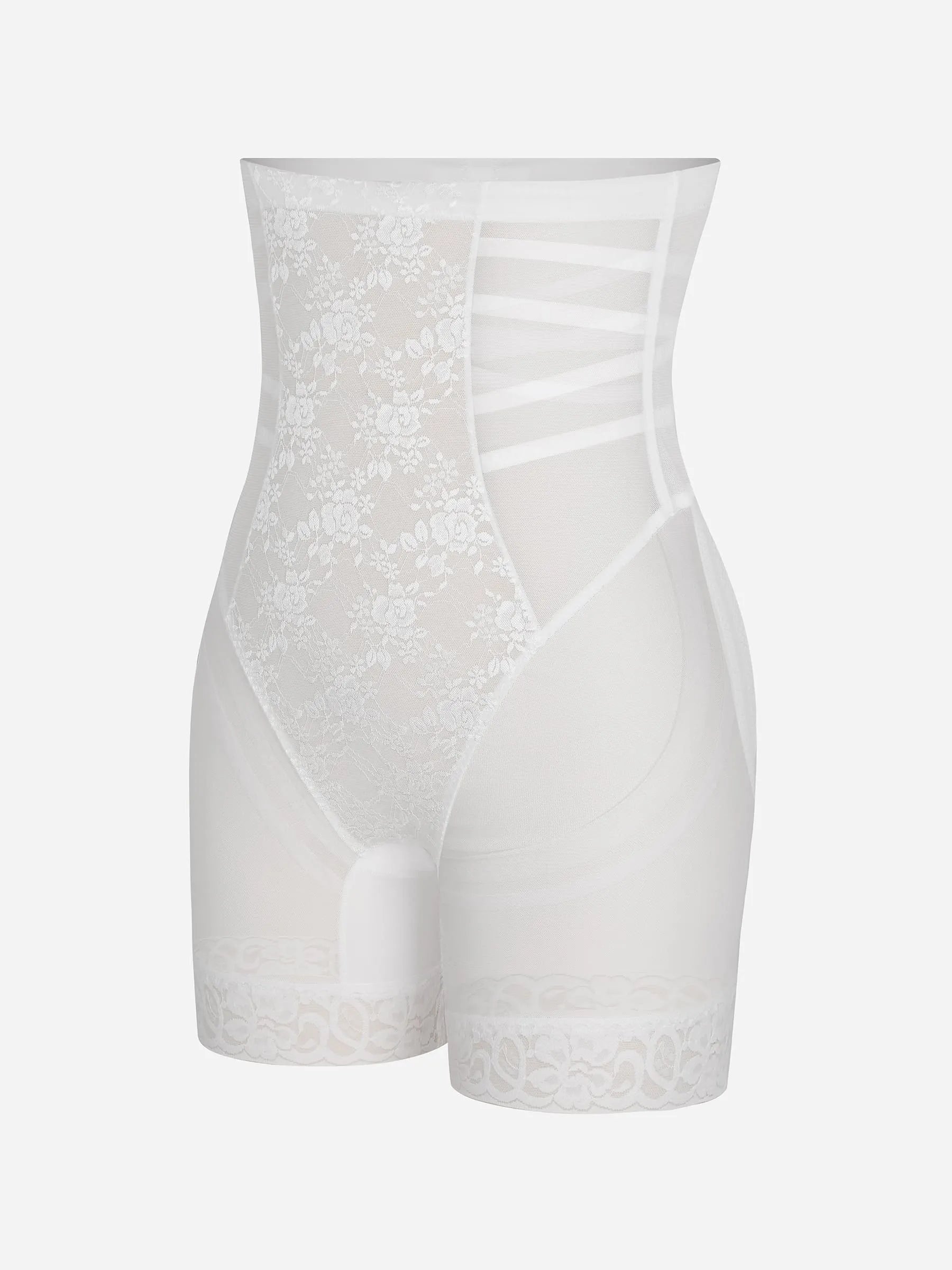 Feelingirl gemusterte, atmungsaktive Shapewear-Shorts aus Spitze
