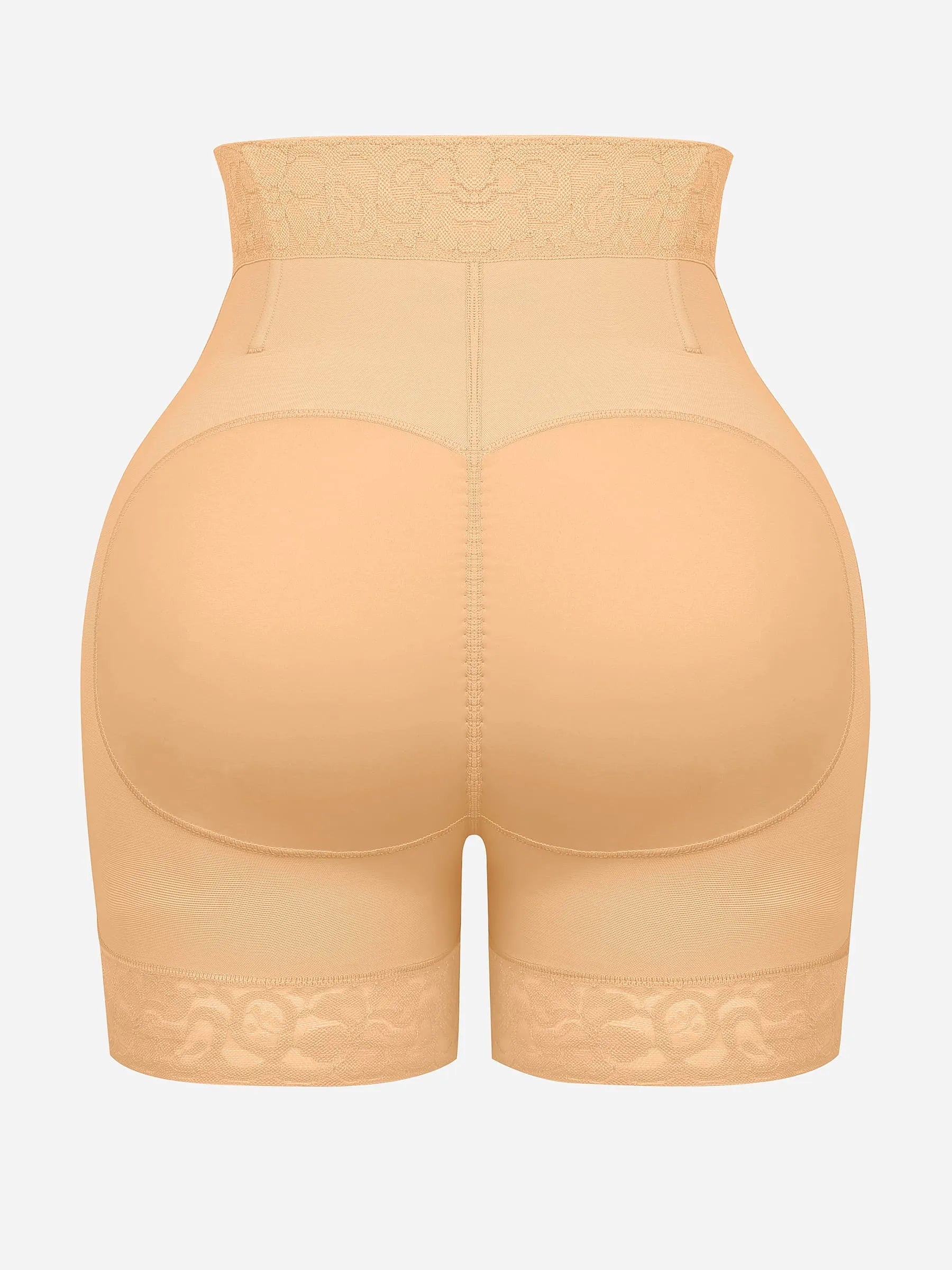 Feelingirl Short gainant gainant pour le ventre et rehausseur de fesses avec fermoirs et fermeture éclair