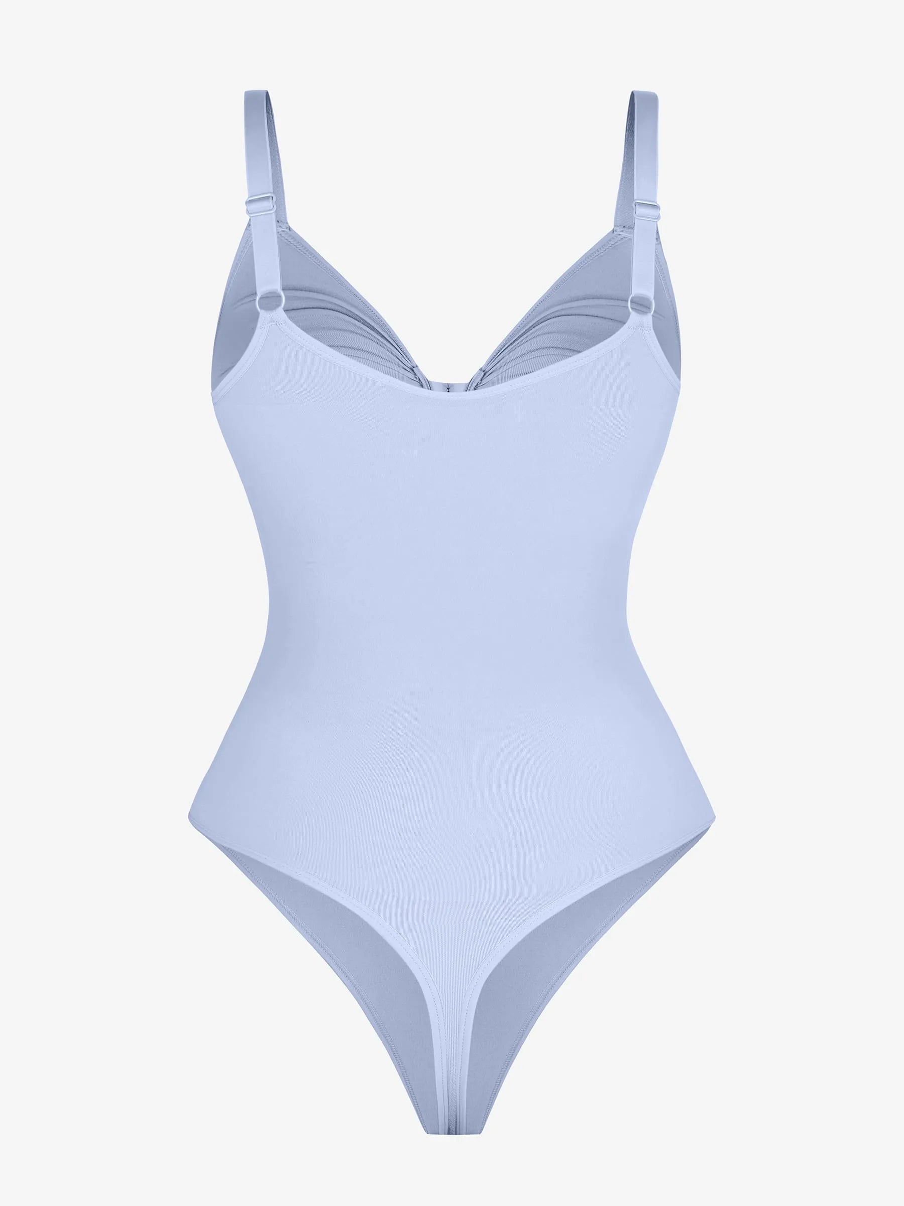 Feelingirl Tummy Control Seamless Zipper Shaping Bodysuit
