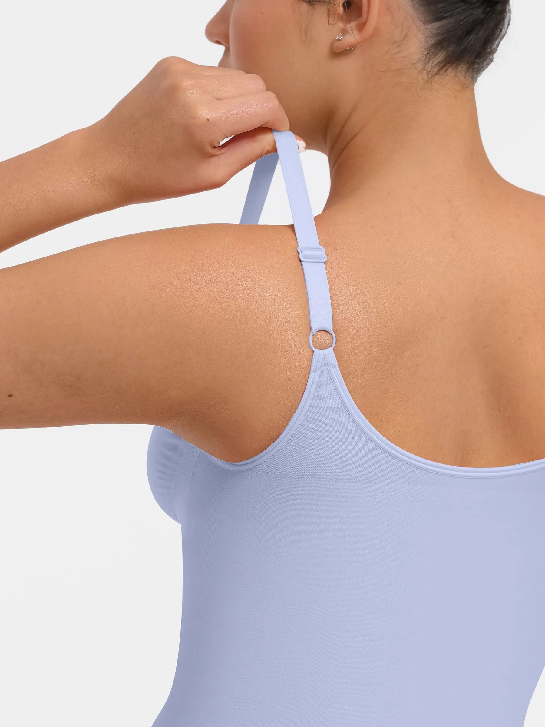 Feelingirl Tummy Control Seamless Zipper Shaping Bodysuit