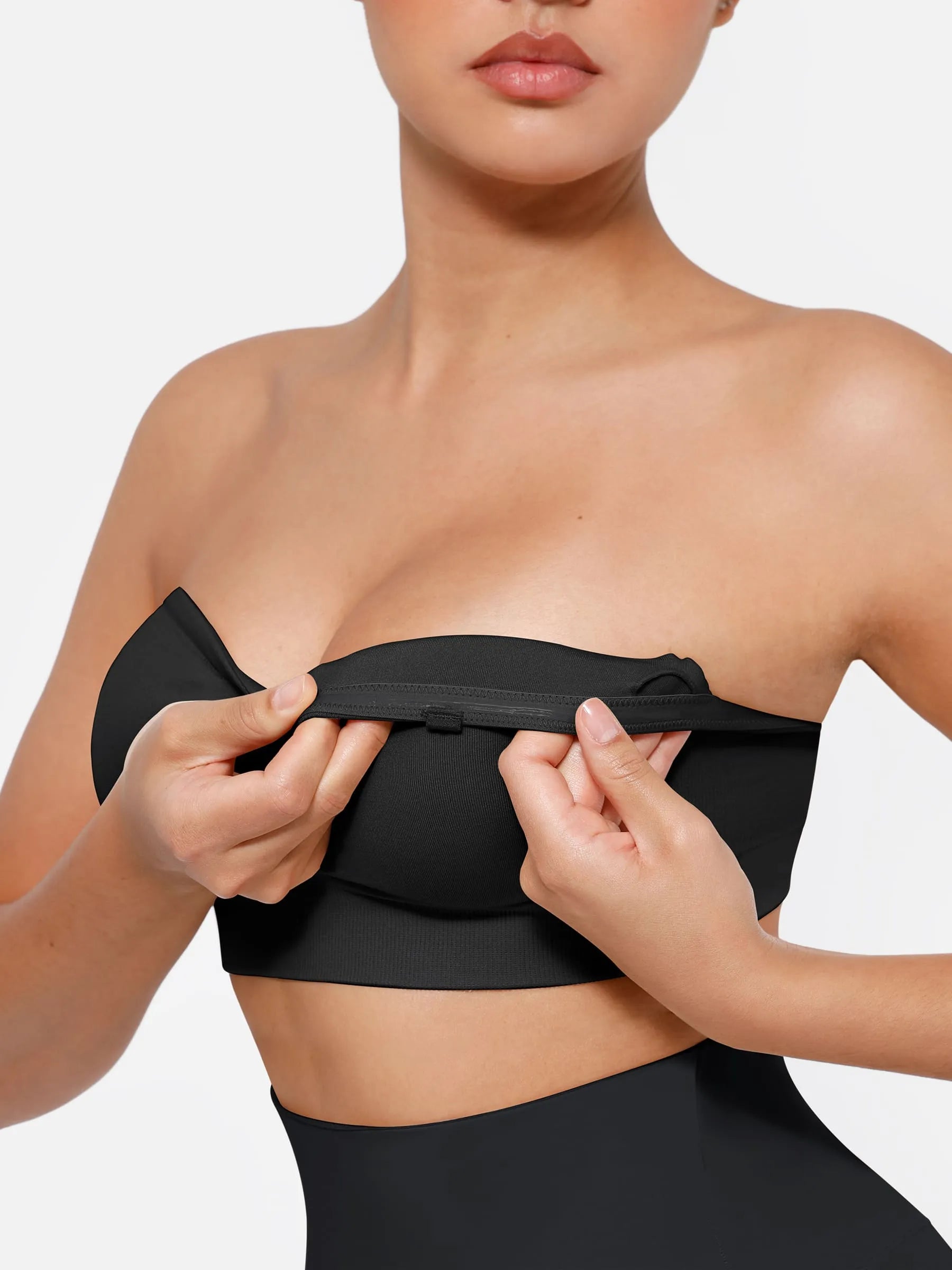 Feelingirl nahtloser Anti-Rutsch-Bandeau-BH
