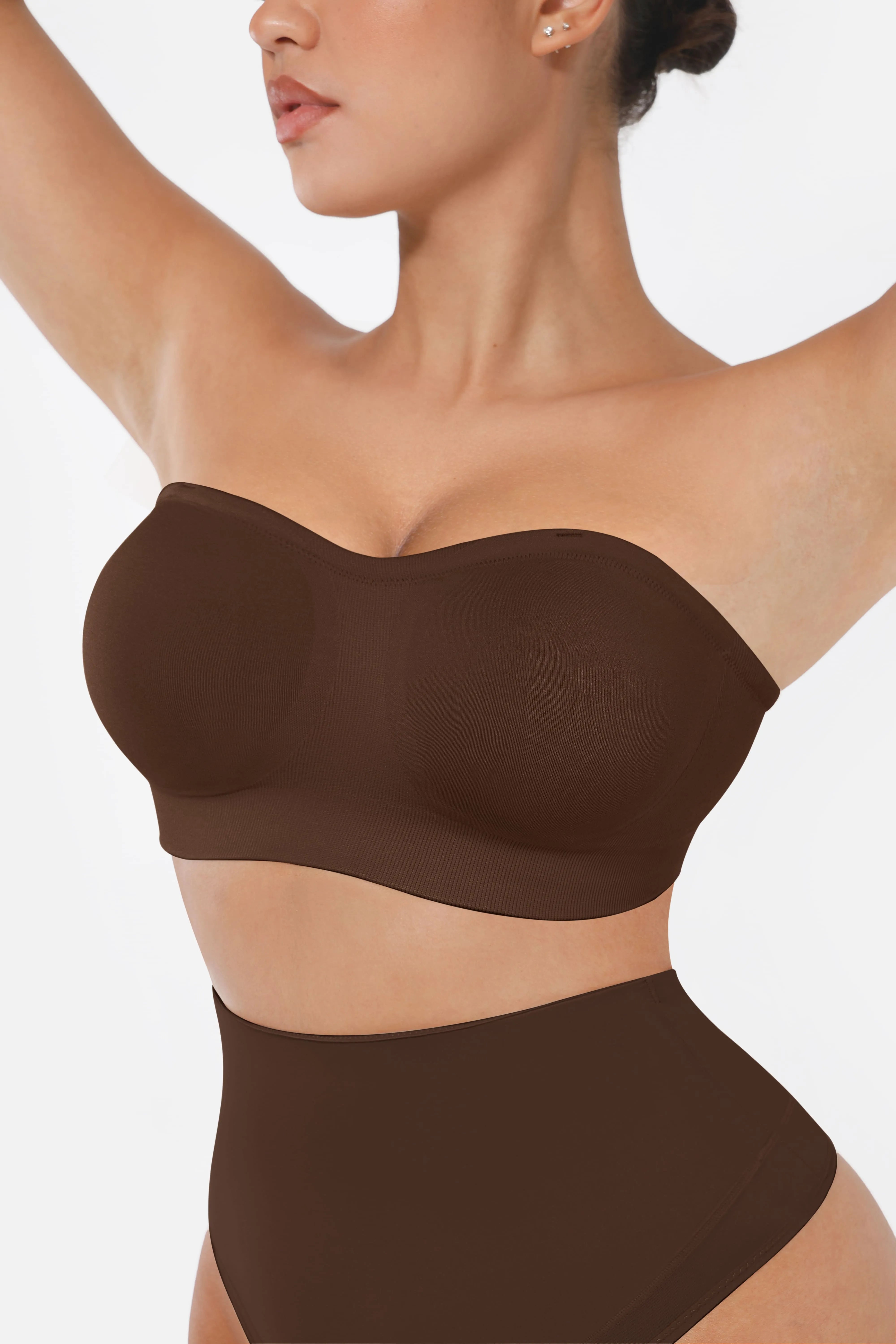 Feelingirl nahtloser Anti-Rutsch-Bandeau-BH