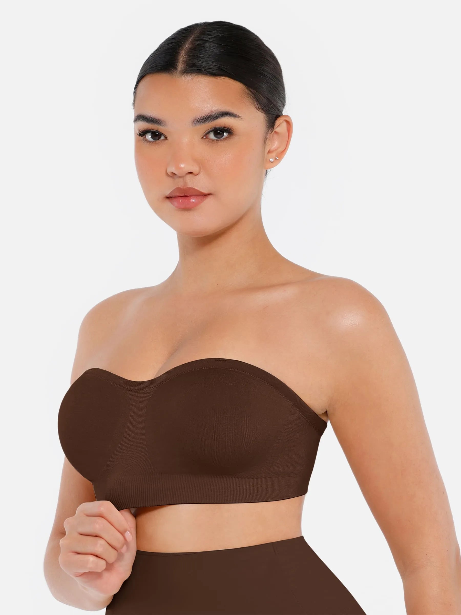 Feelingirl nahtloser Anti-Rutsch-Bandeau-BH