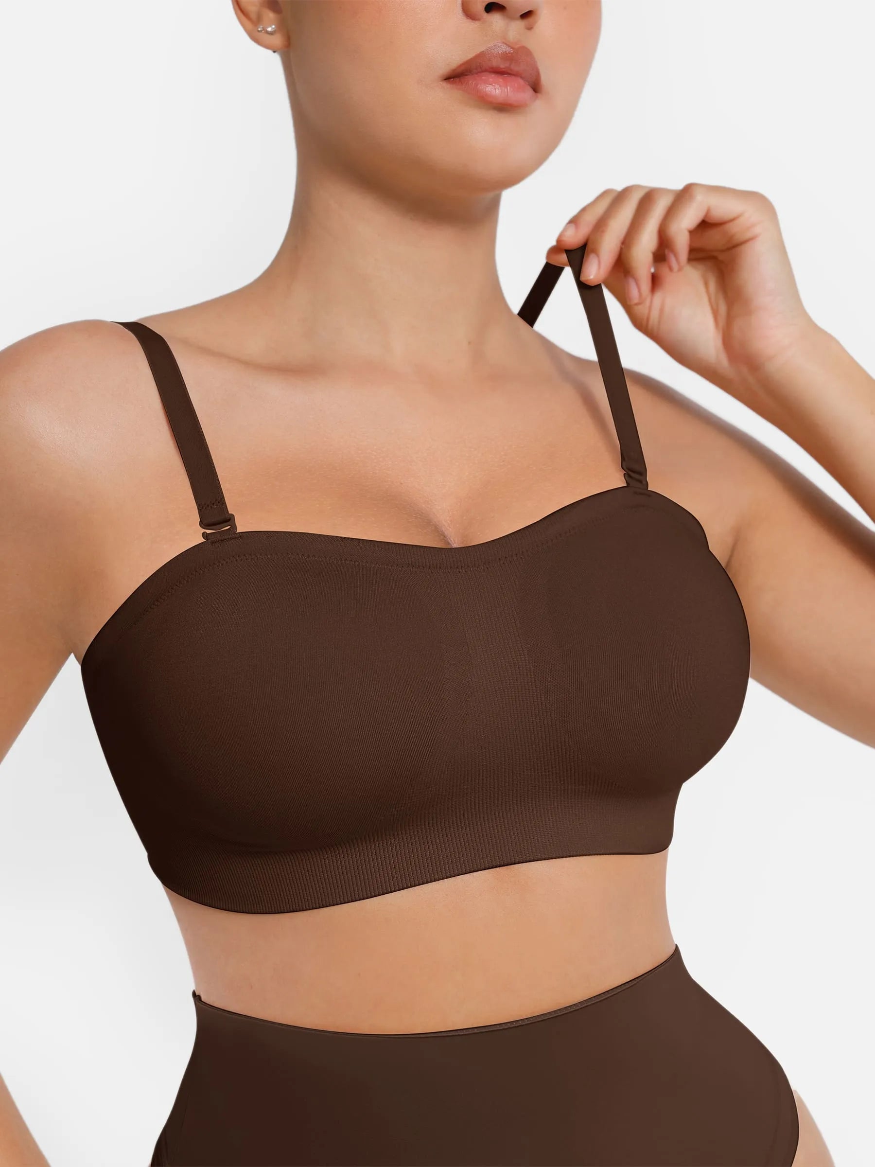 Feelingirl nahtloser Anti-Rutsch-Bandeau-BH