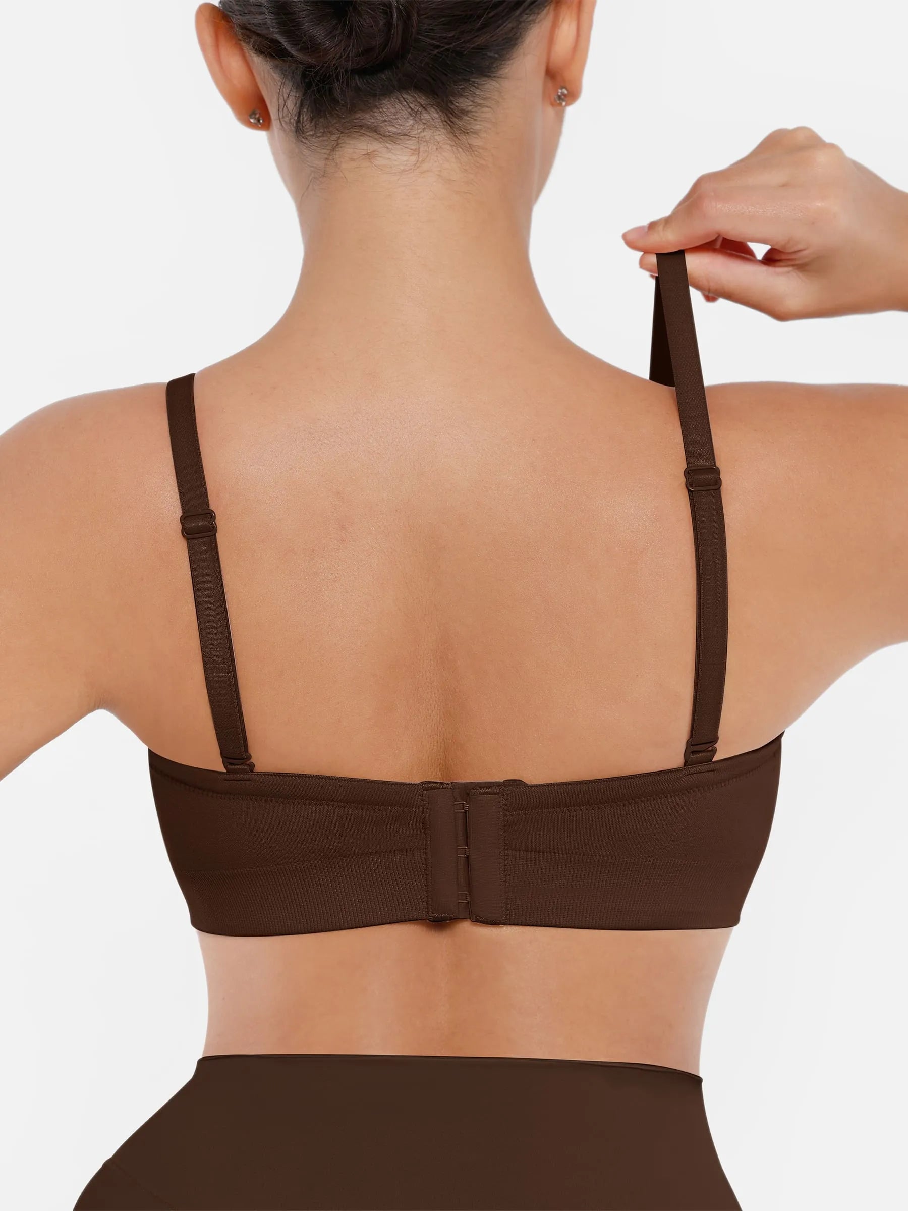 Feelingirl nahtloser Anti-Rutsch-Bandeau-BH