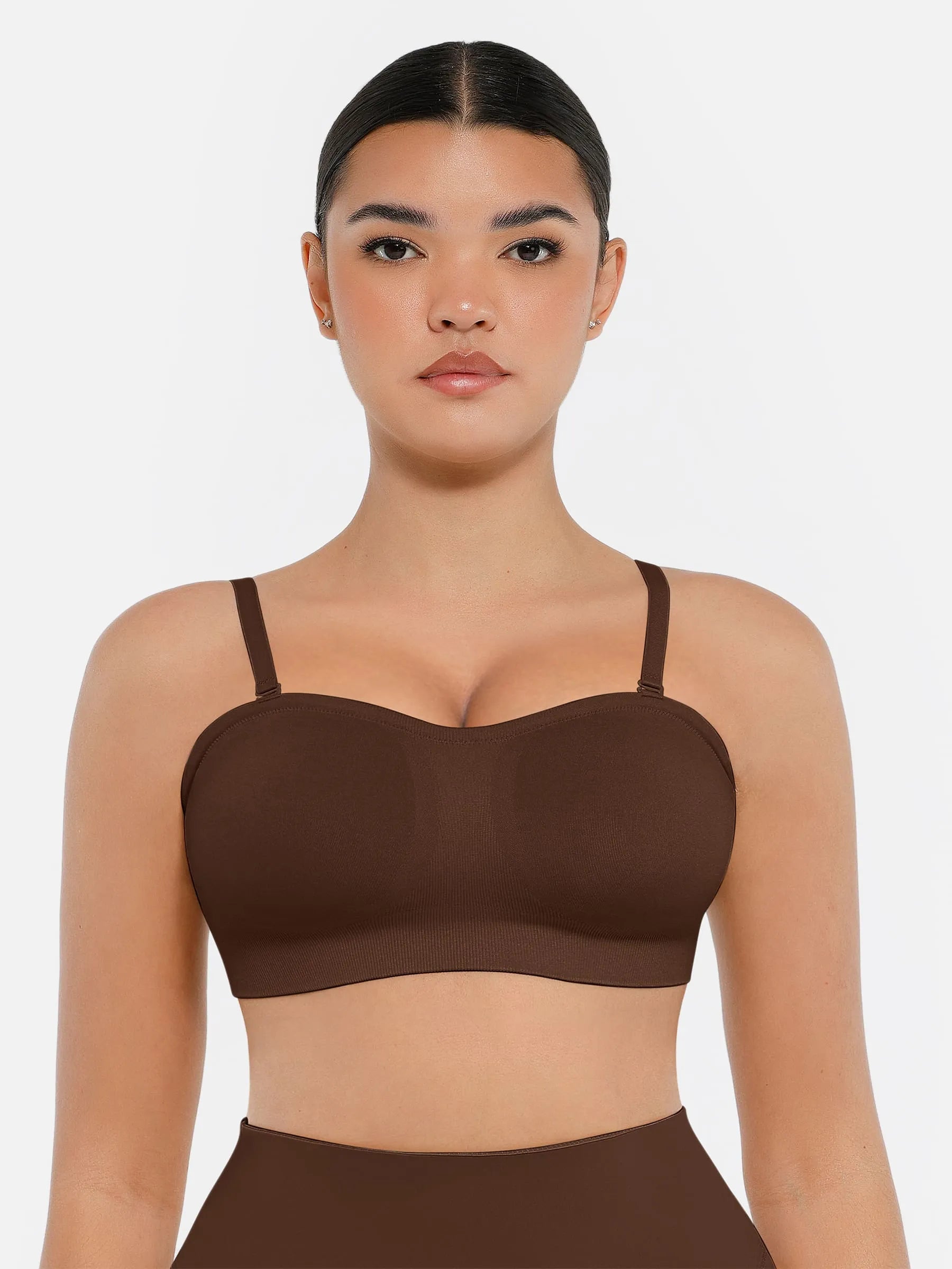 Feelingirl nahtloser Anti-Rutsch-Bandeau-BH
