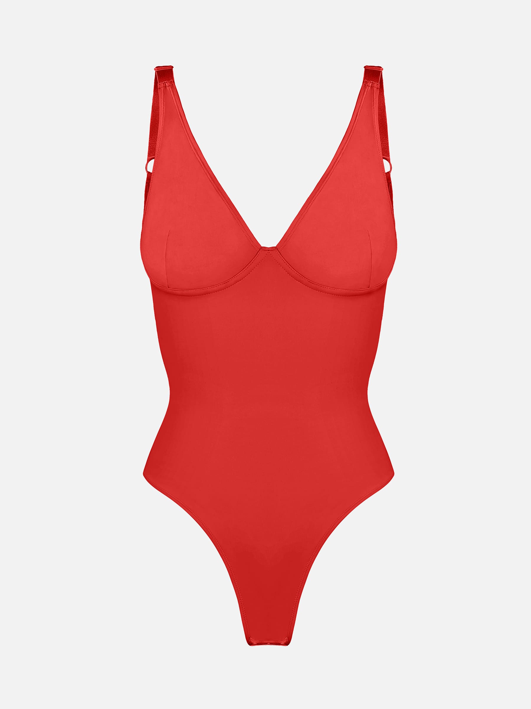 Feelingirl formender Body mit V-Ausschnitt und Bauchkontrolle
