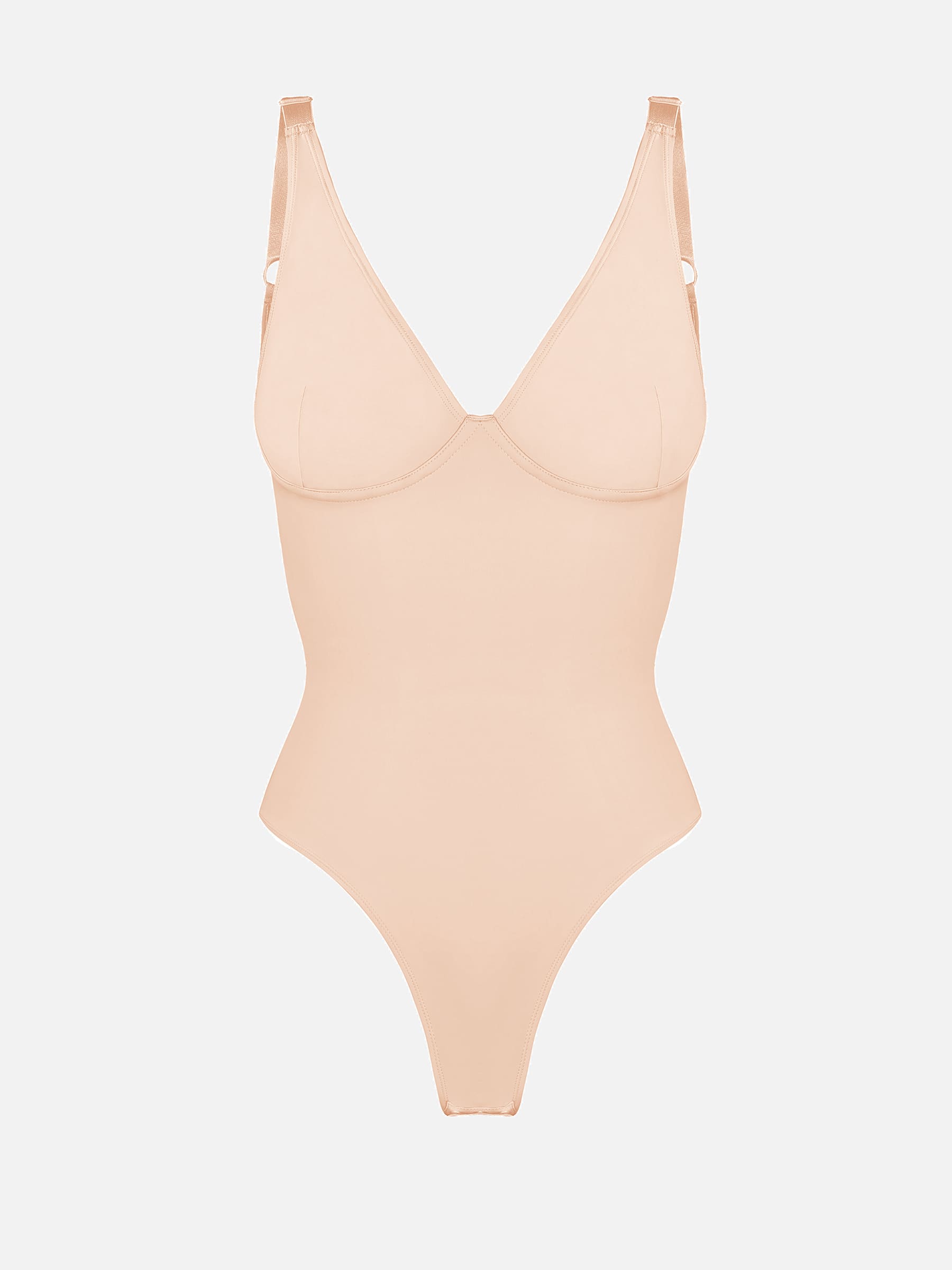 Feelingirl formender Body mit V-Ausschnitt und Bauchkontrolle