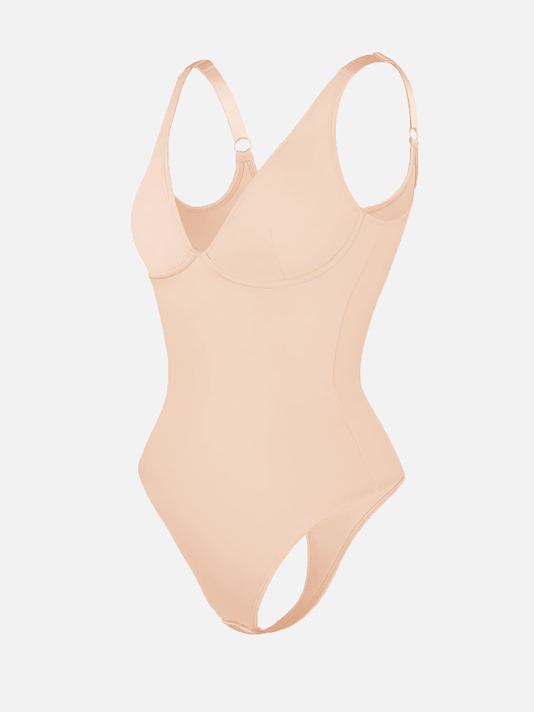 Feelingirl formender Body mit V-Ausschnitt und Bauchkontrolle