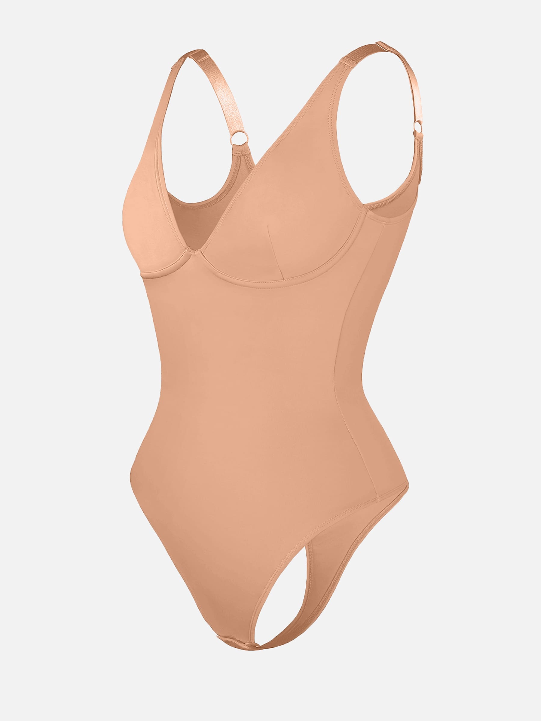 Feelingirl formender Body mit V-Ausschnitt und Bauchkontrolle