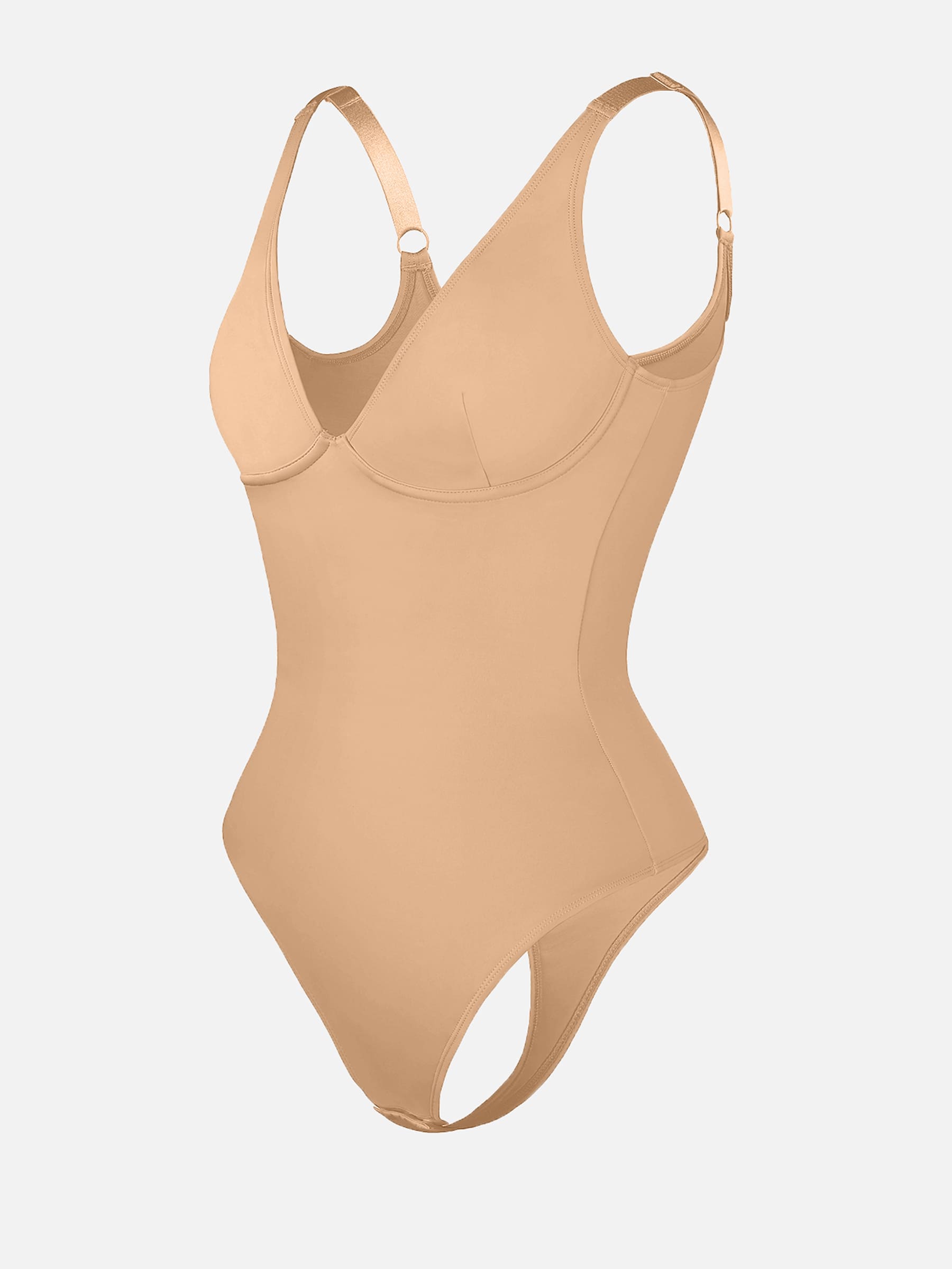 Feelingirl formender Body mit V-Ausschnitt und Bauchkontrolle