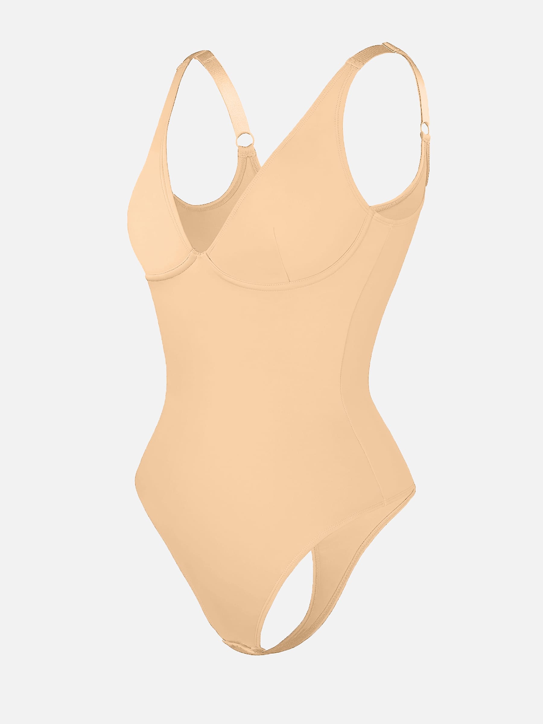 Feelingirl formender Body mit V-Ausschnitt und Bauchkontrolle