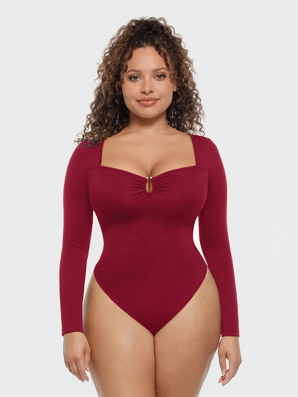 Women's Seamless Shapewear Bodysuit with Tummy Control, Waist Slimming Support, and Ultra-Stretch Comfort for a Smooth, Sculpted Silhouette.