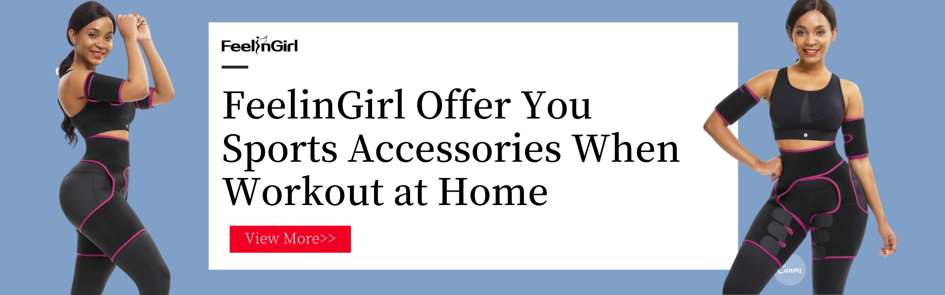 FeelinGirl Offer You Sports Accessories When Workout at Home